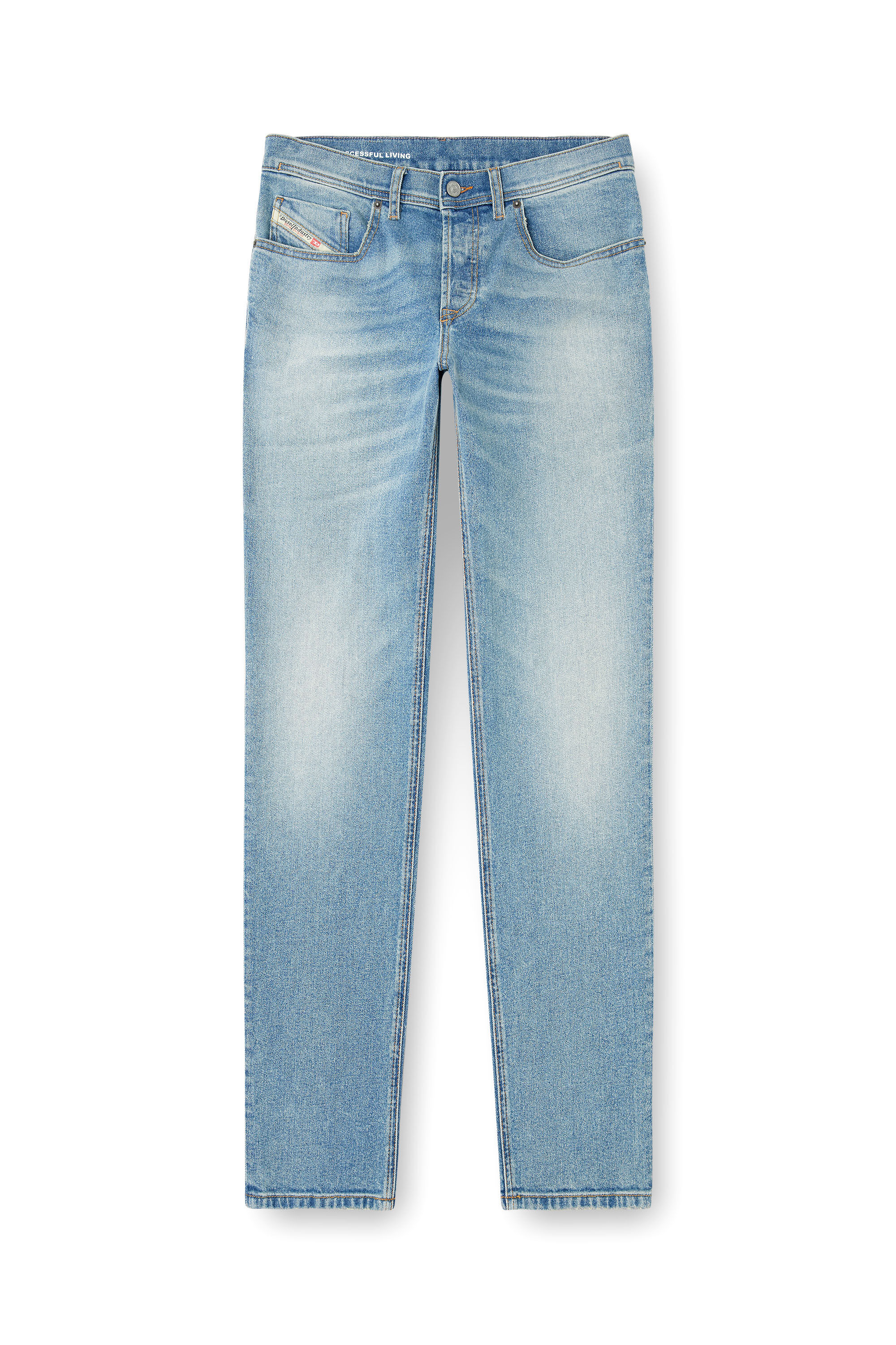 Diesel - Herren Regular Jeans 2023 D-Finitive 0DBEH, Hellblau - 2