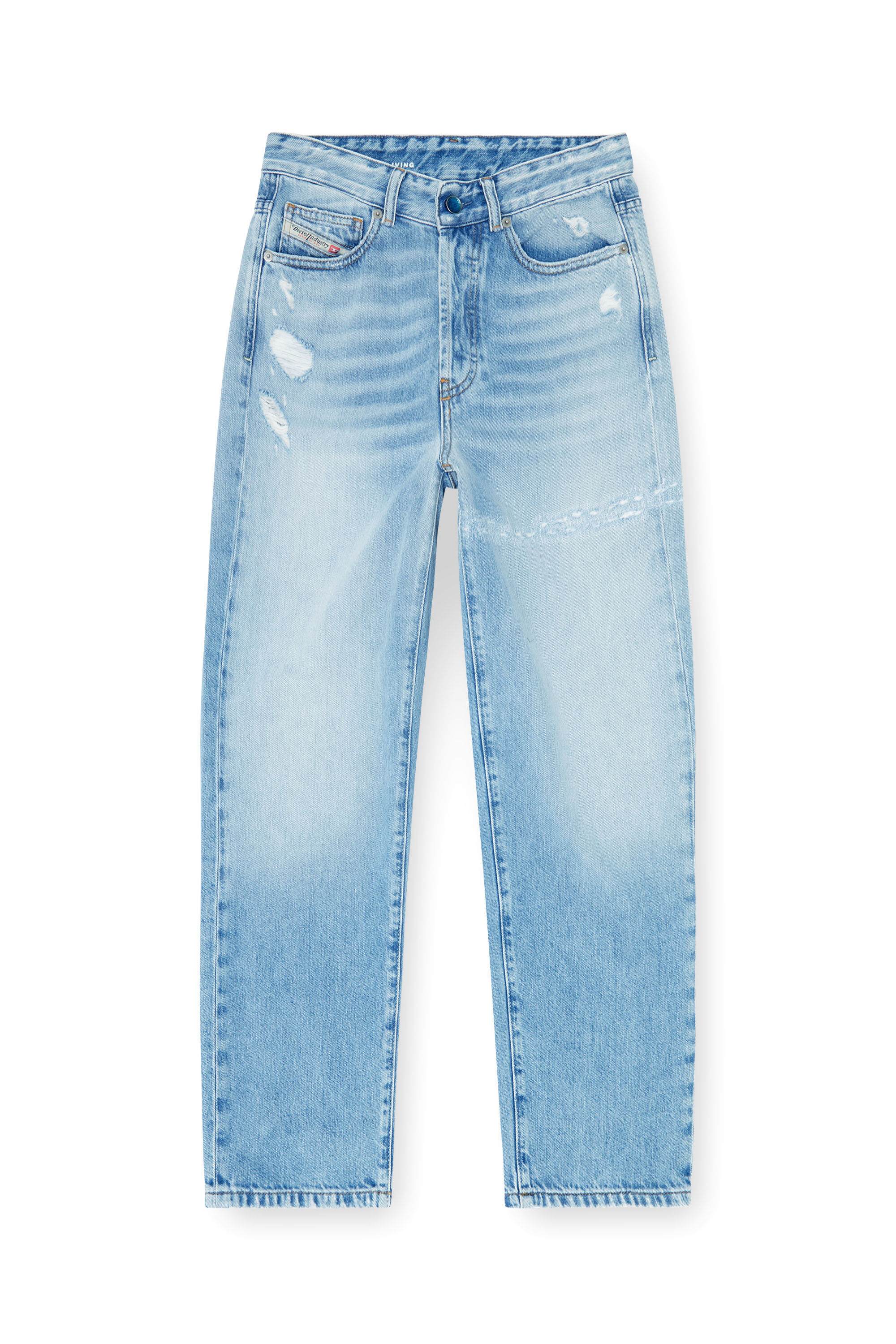 Diesel - Damen Regular Jeans 1981 D-Went 09P49, Hellblau - 6