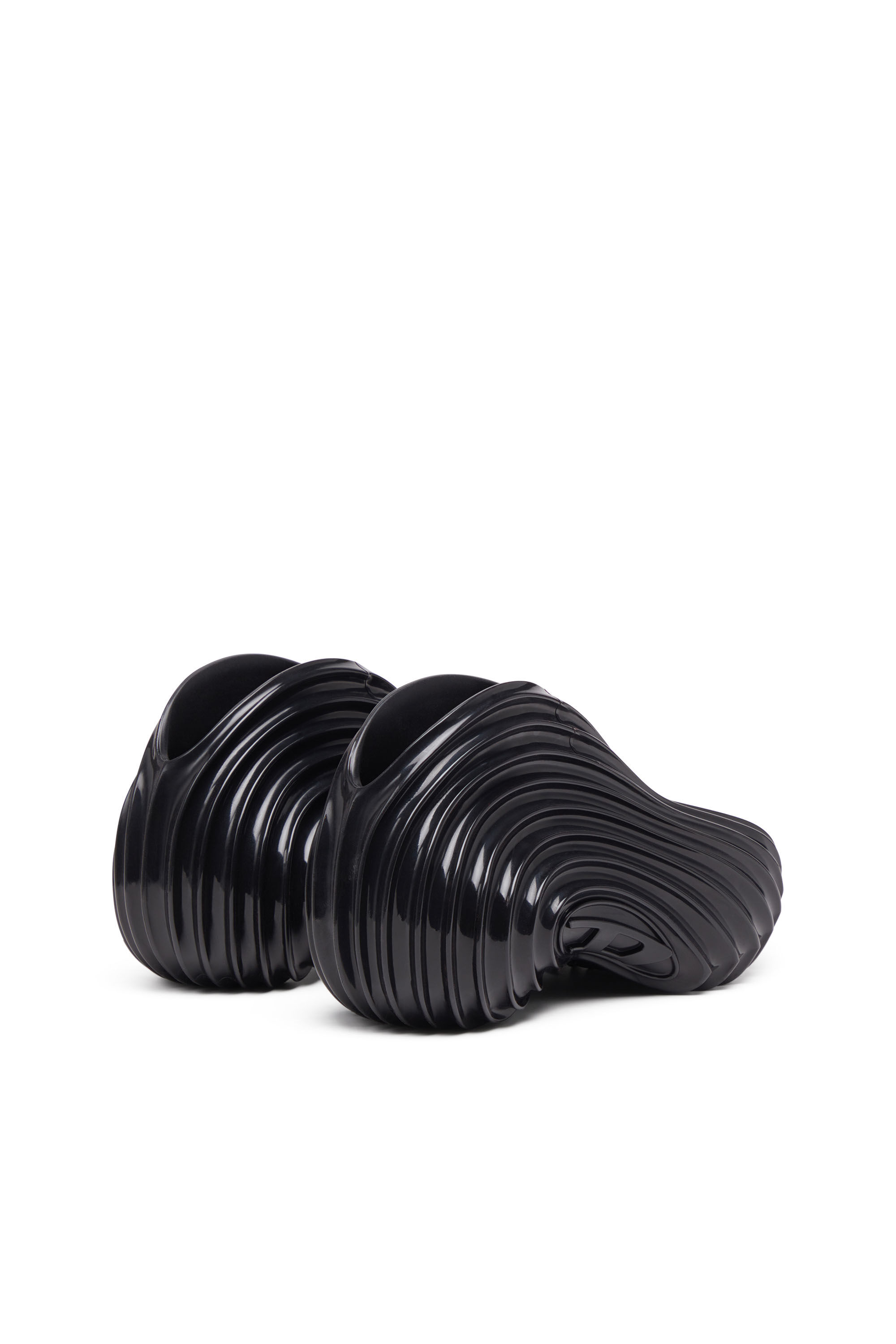 Diesel - MELISSA QUANTUM SNEAKERS X, Unisex Sneaker zum Schlüpfen aus Melflex® in Schwarz - 3