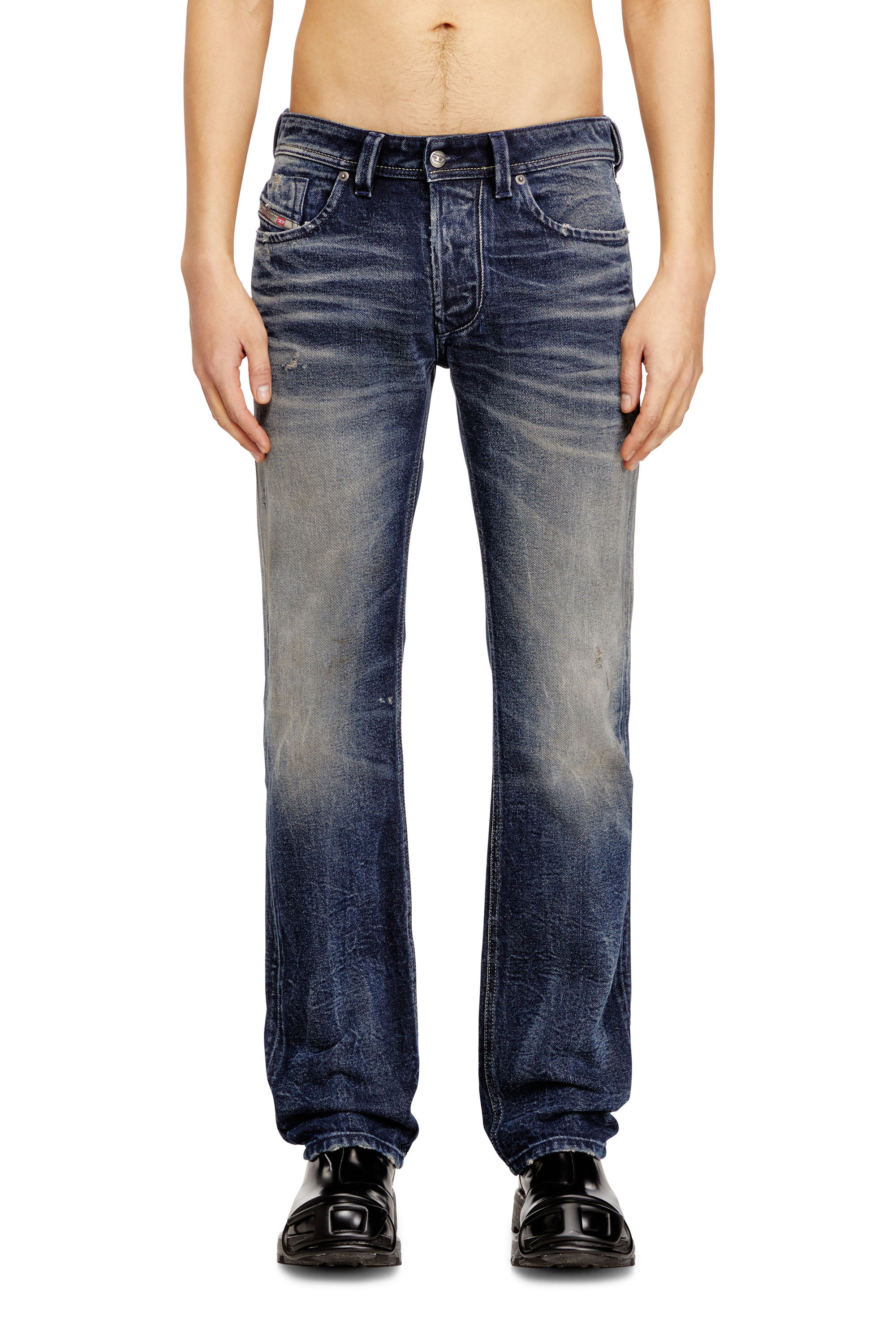 Diesel - Herren Regular Jeans 1985 Larkee 09N57, Dunkelblau - 3