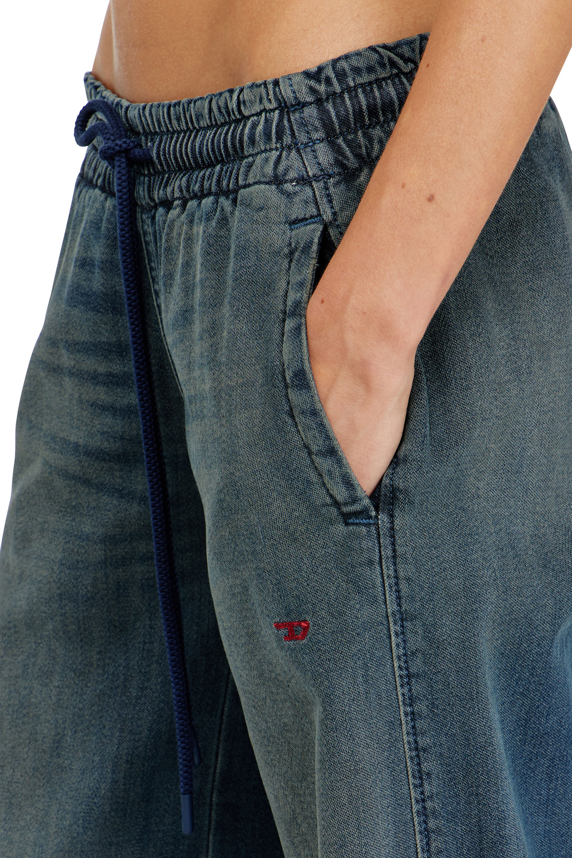Diesel - Damen Relaxed 2078 D-Ainty Joggjeans&reg; 09N62, Dunkelblau - 5