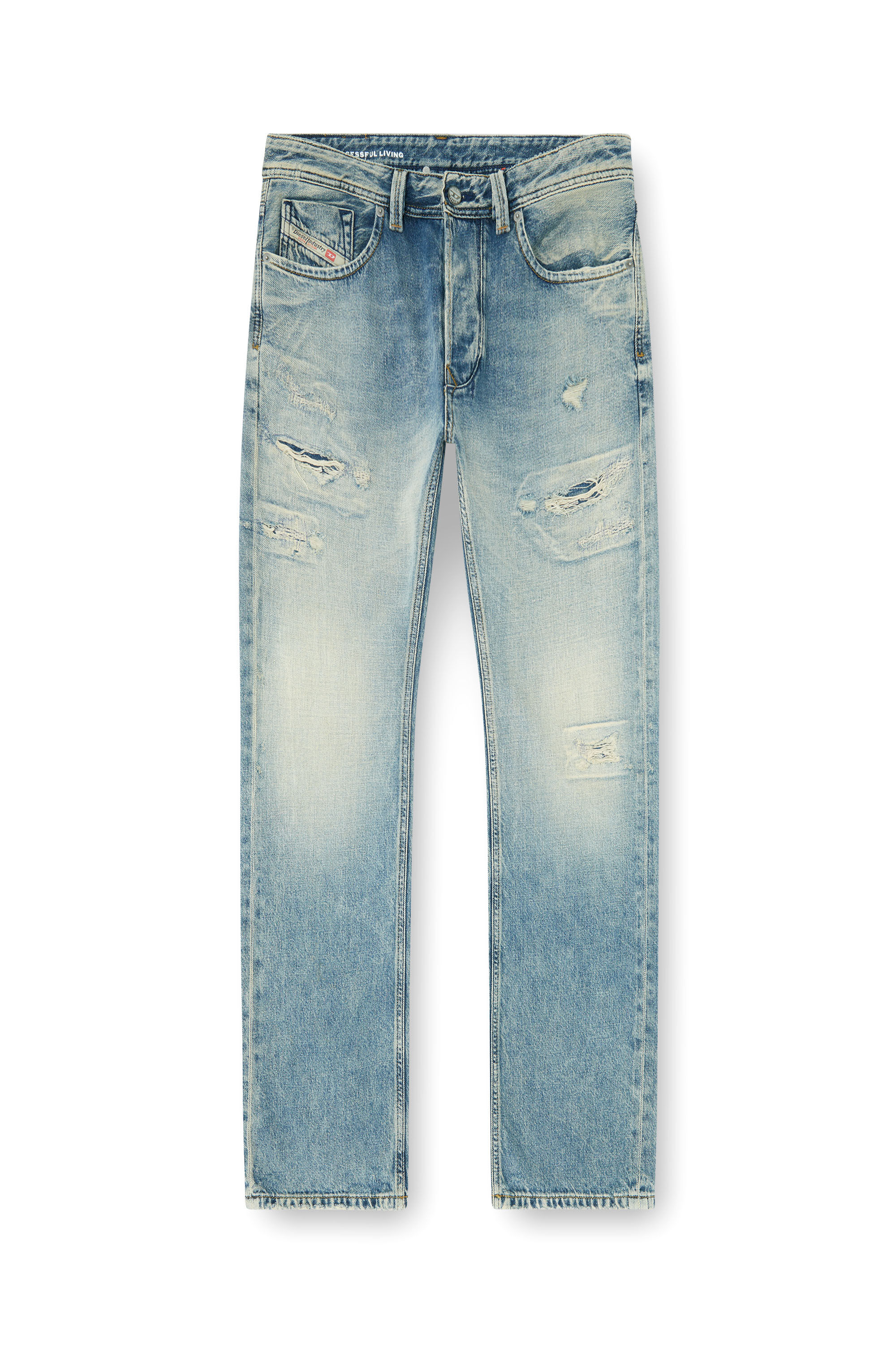 Diesel - Herren Regular Jeans 1985 Larkee 09P62, Mittelblau - 6