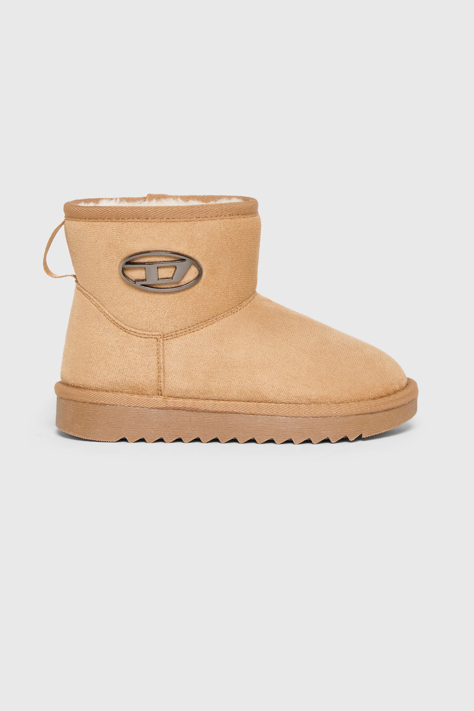 Diesel - D-DAATEN, Unisex D-Daaten - Stiefel mit Pl&uuml;schfutter in Braun - 1
