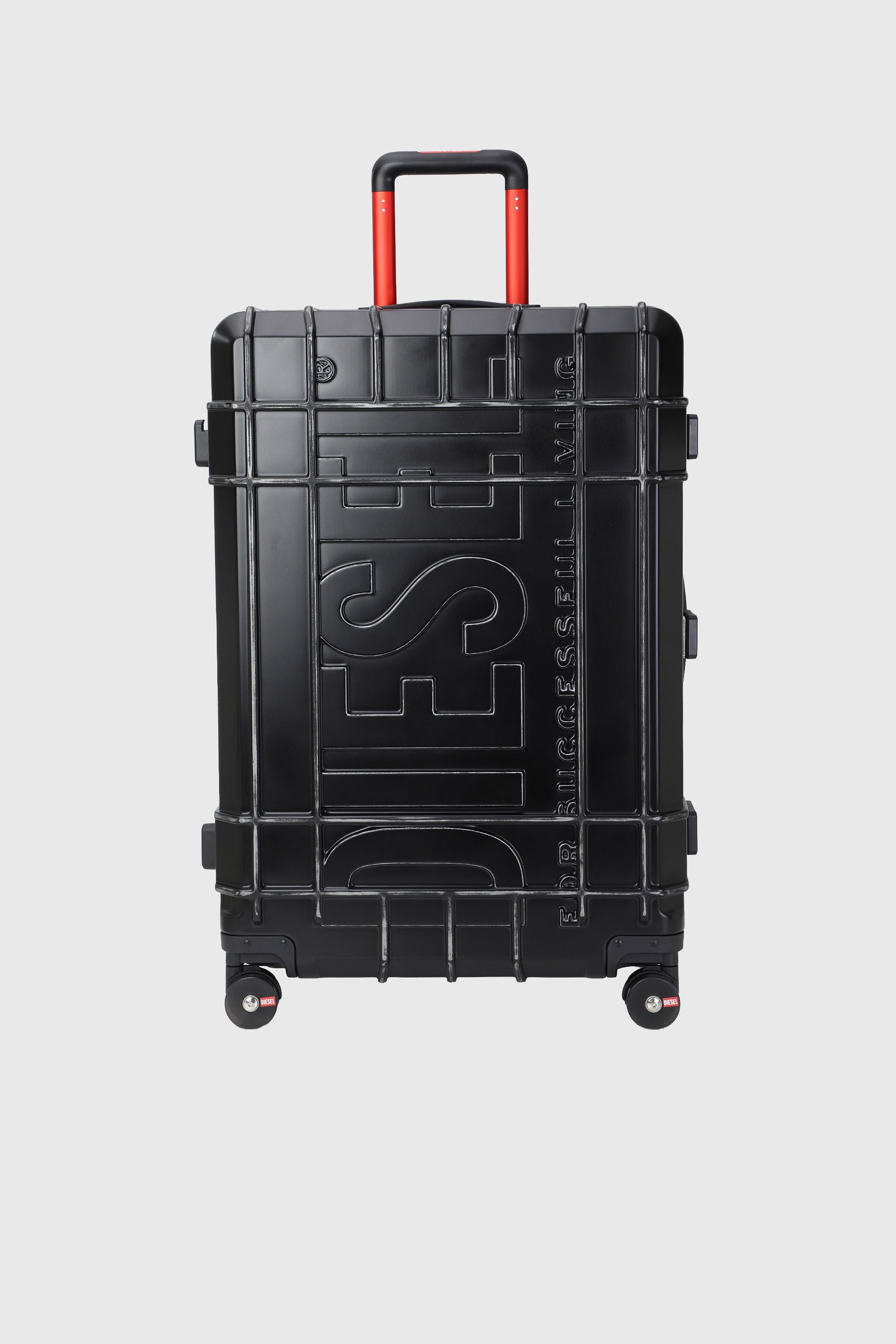 Diesel - DIESEL PC STRONG IMAGE TROLLEY- DSL003, Unisex Robuster Koffer Gr&ouml;&szlig;e L in Schwarz - 2