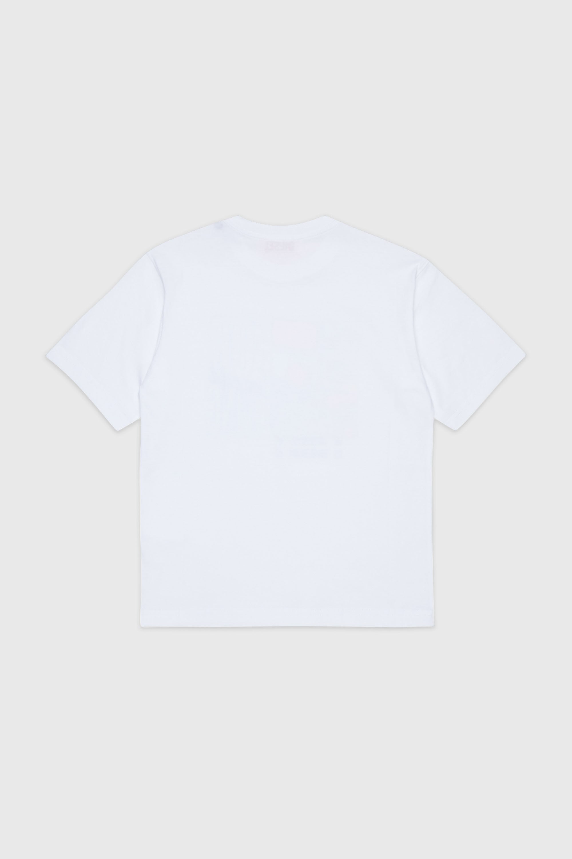 Diesel - TFOR OVER, Herren Baumwoll-T-Shirt mit photo print in Wei&szlig; - 2