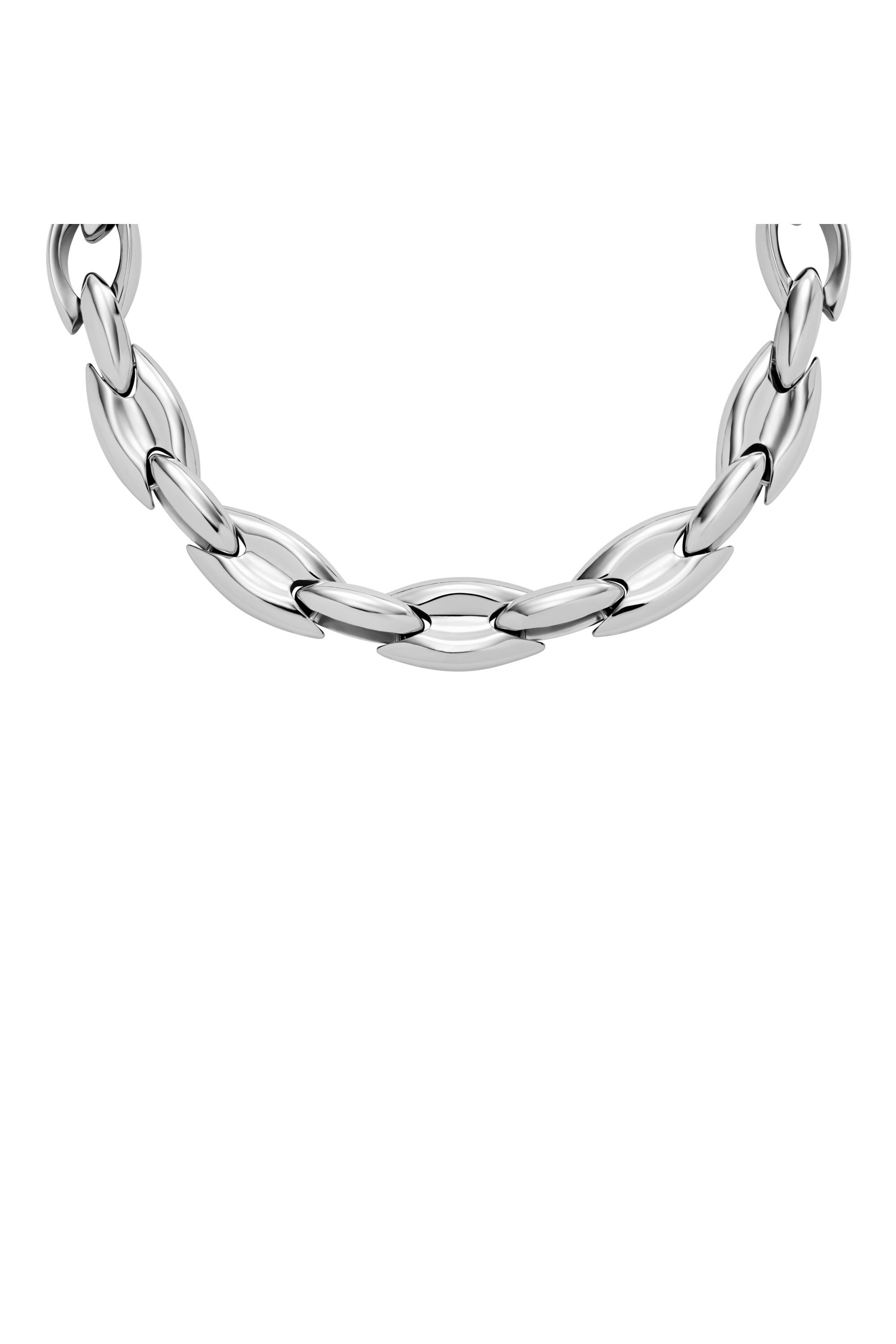 Diesel - DX1586040 JEWEL, Unisex Halskette aus Edelstahl in Silber - 2