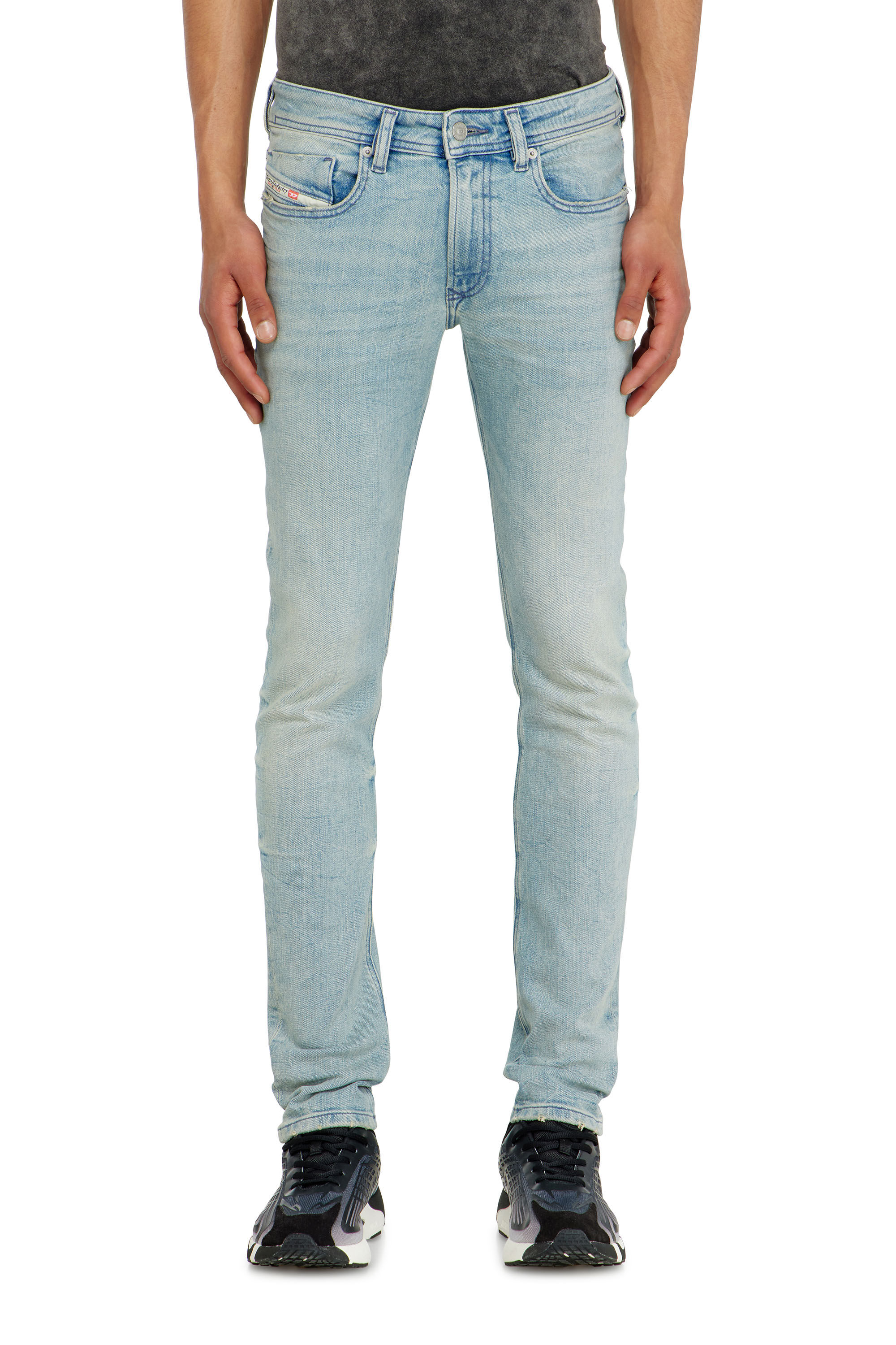 Diesel - Herren Skinny Jeans 1979 Sleenker 0KBBF, Hellblau - 4