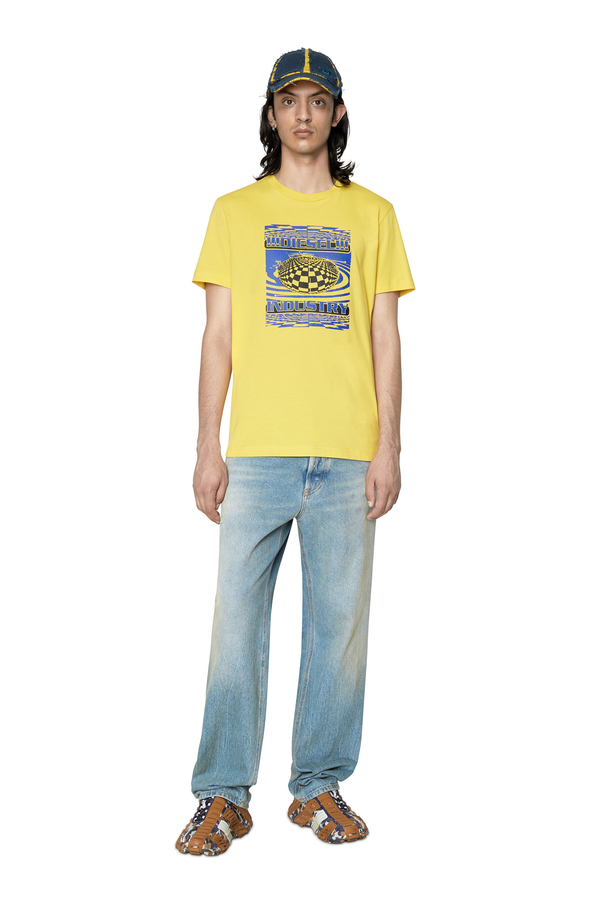 Diesel - 2010 D-Macs 09D79 Straight Jeans, Hellblau - Image 1
