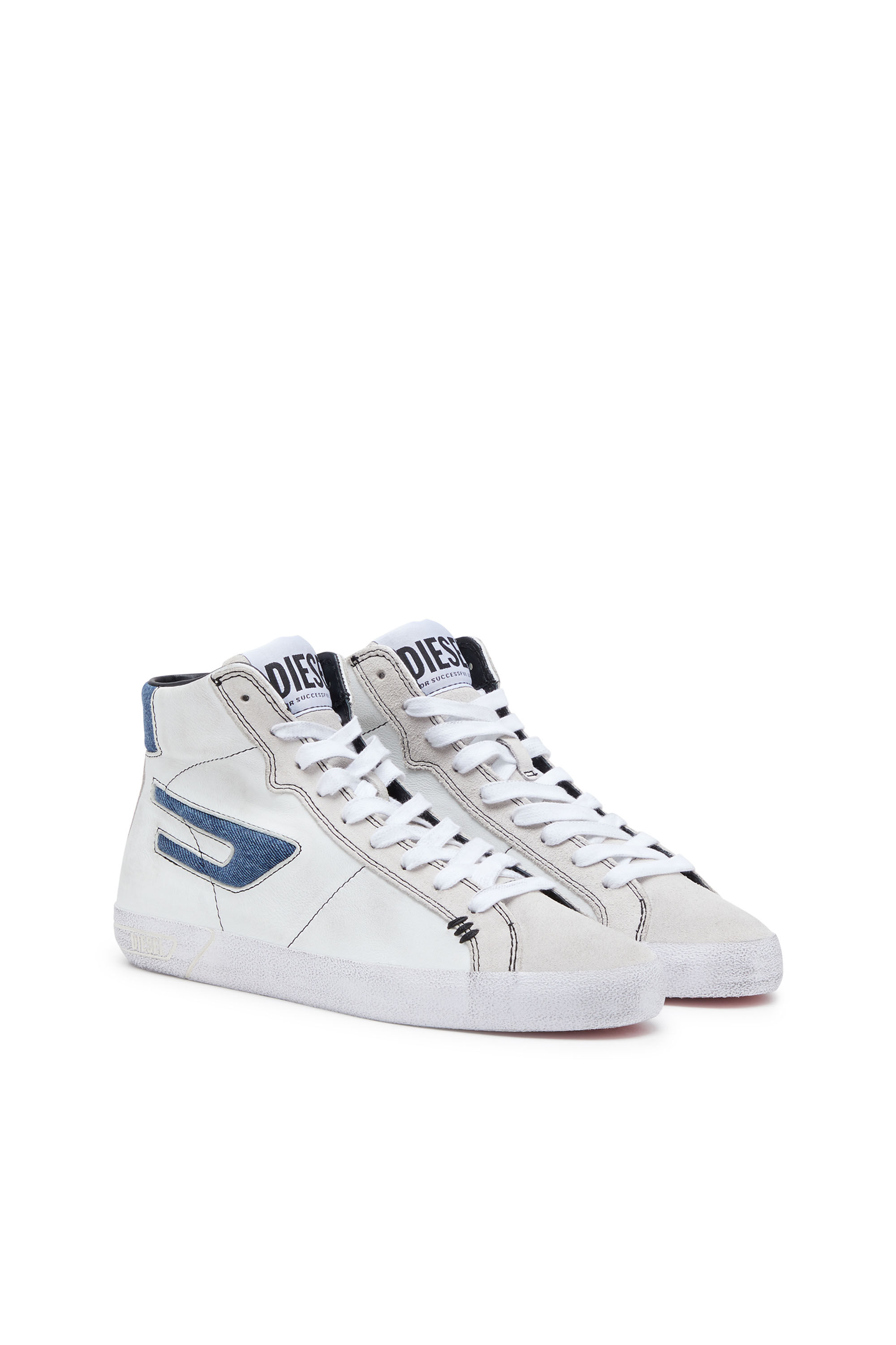 Diesel - S-LEROJI MID W, Blau/Weiss - Image 2