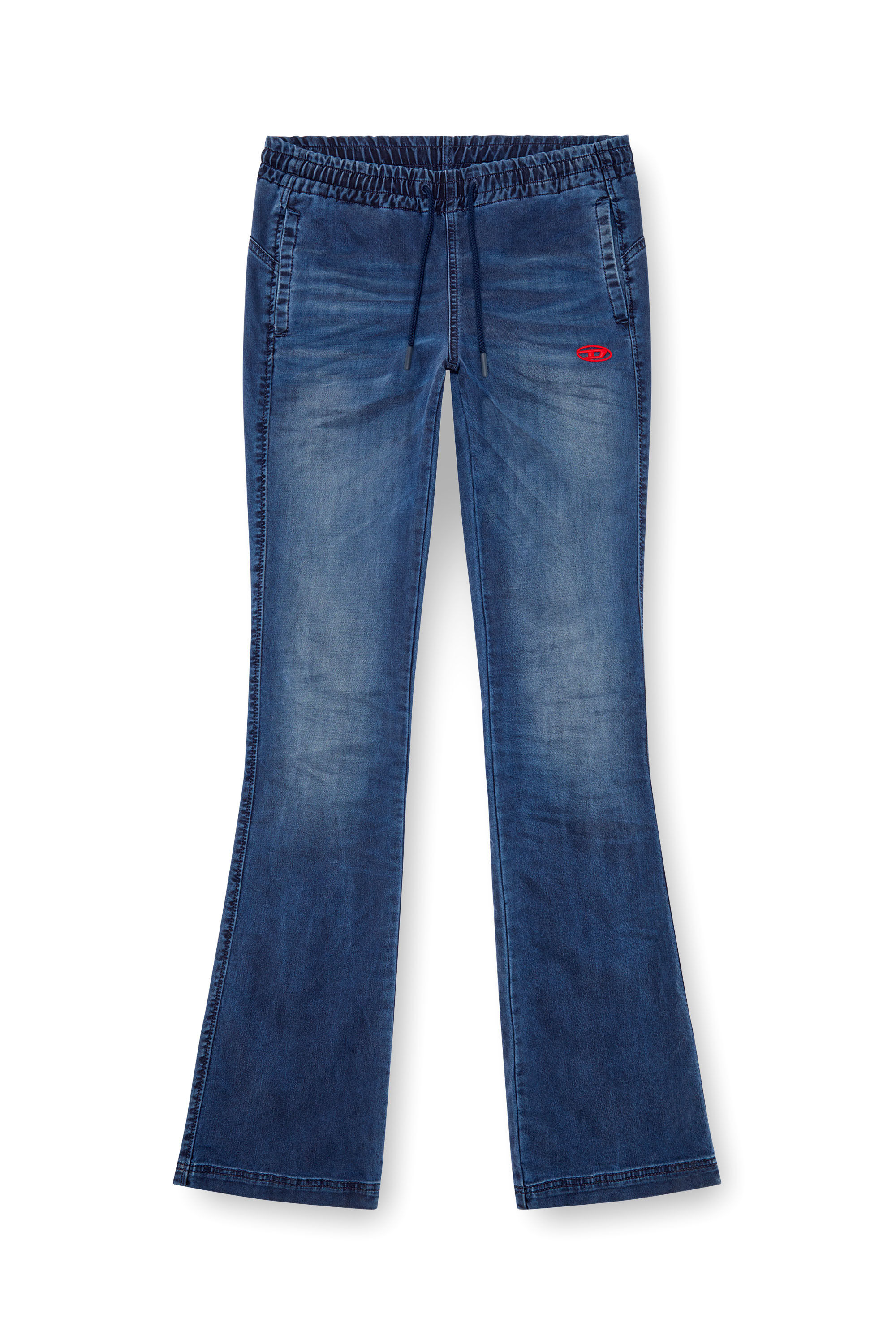 Diesel - Damen Bootcut and Flare 2069 D-Ebbey Joggjeans® 068LX, Dunkelblau - Image 2