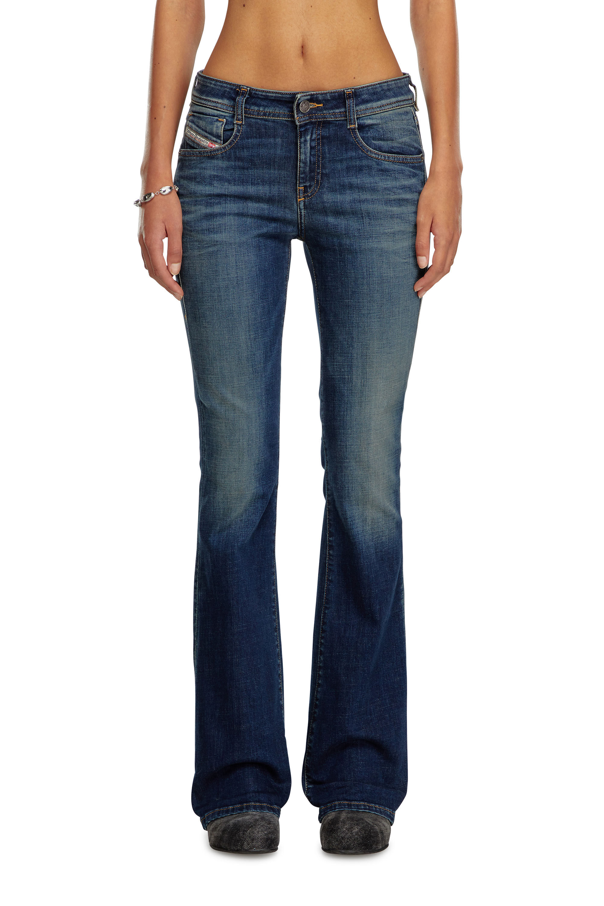 Diesel - Damen Bootcut Jeans 1969 D-Ebbey 09J20, Dunkelblau - 3