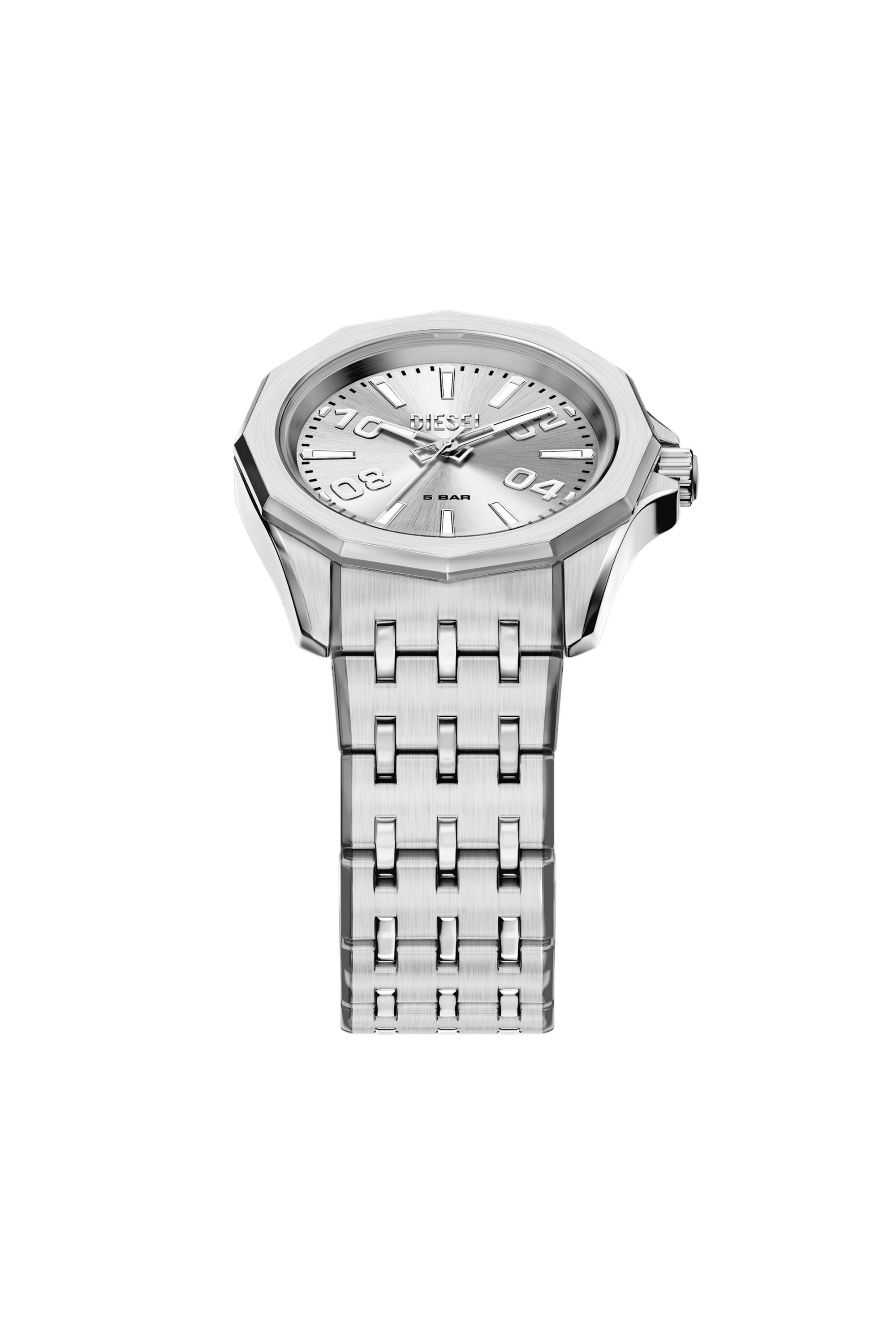 Diesel - DZ2236 WATCH, Herren Stinger Edelstahl-Uhr in Silber - 6