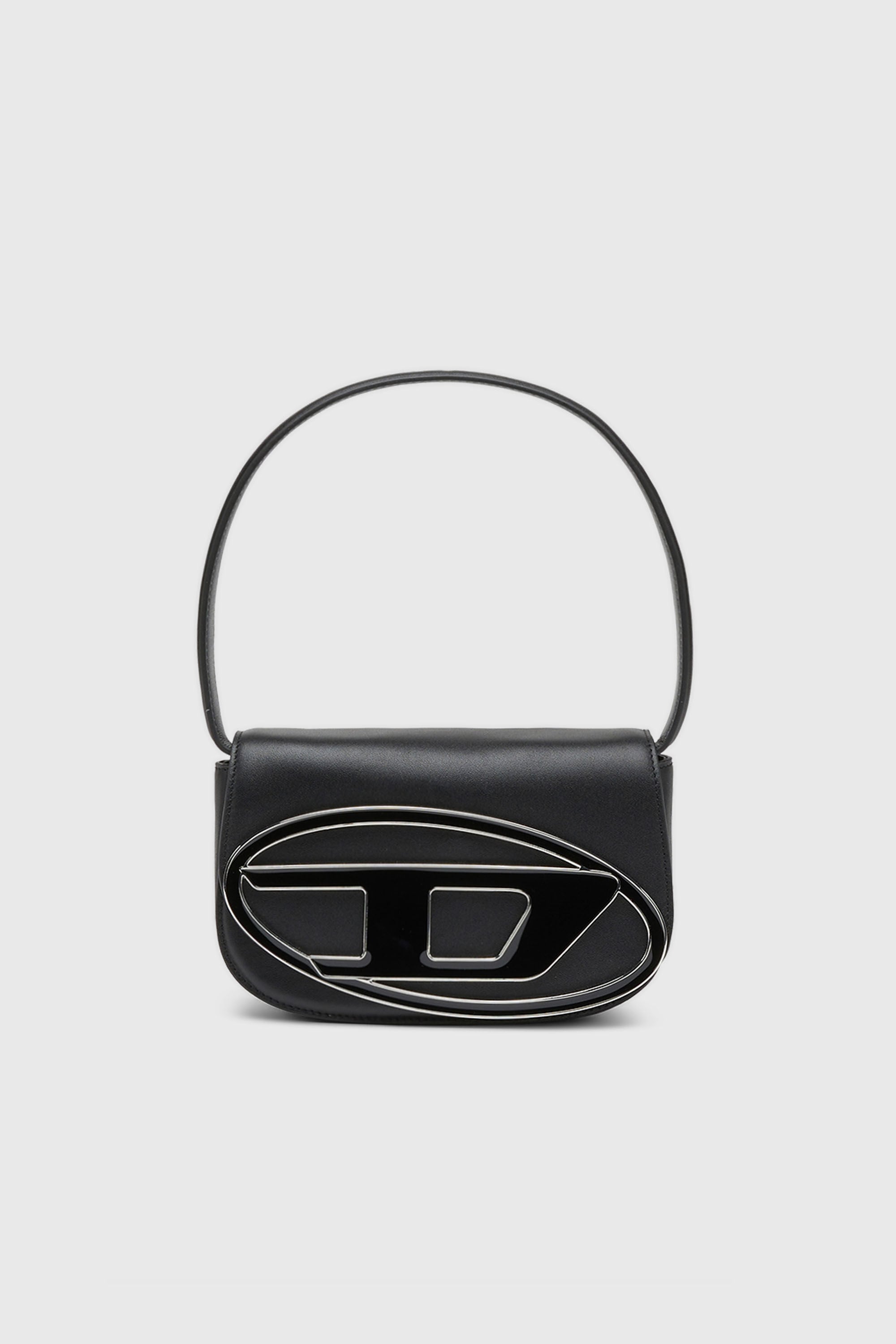 Diesel - 1DR, Damen 1DR - Schultertasche aus Nappa-Leder in Schwarz - 2