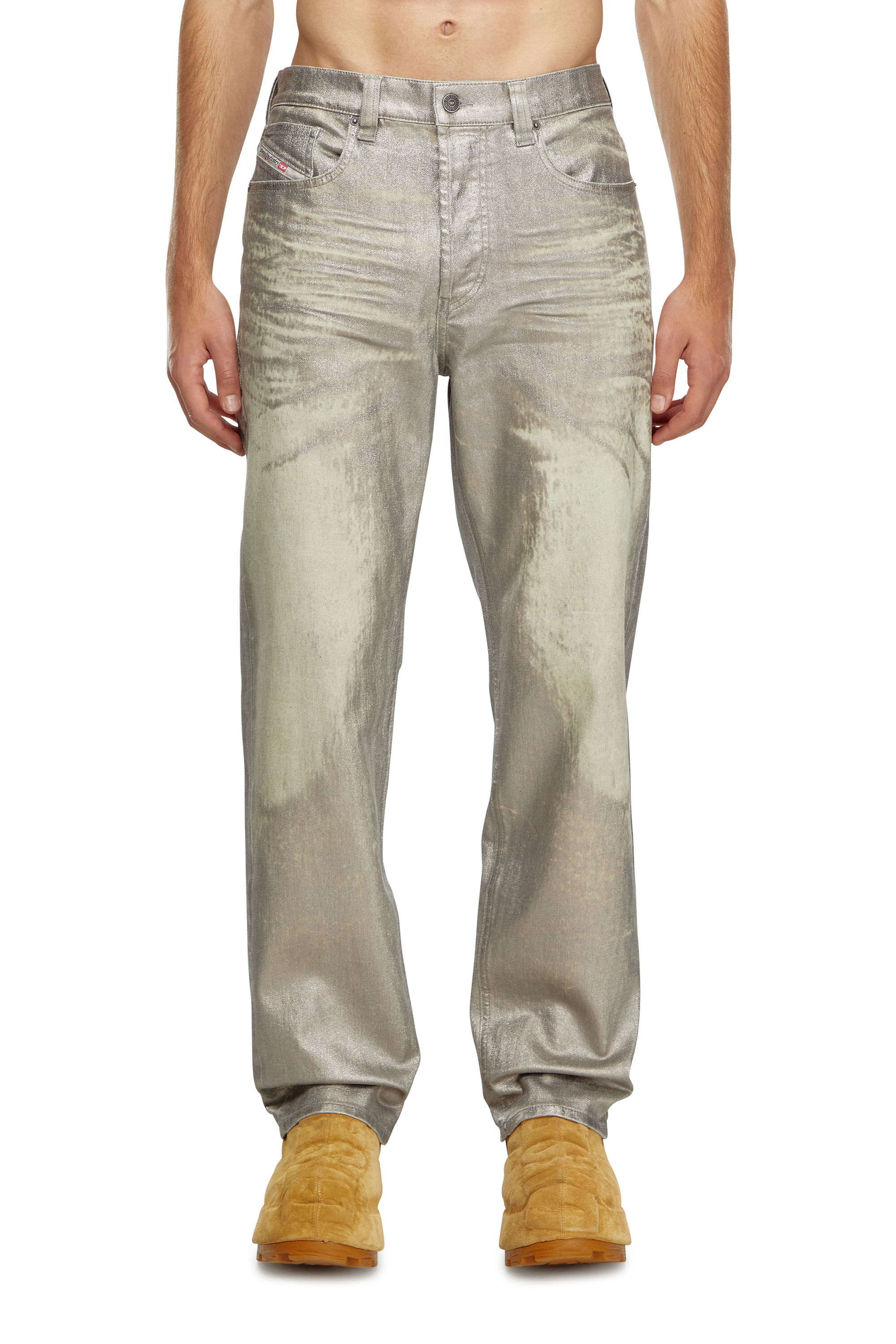 Diesel - Herren Regular Jeans 2024 D-Macs 0CBCZ, Grau - 3