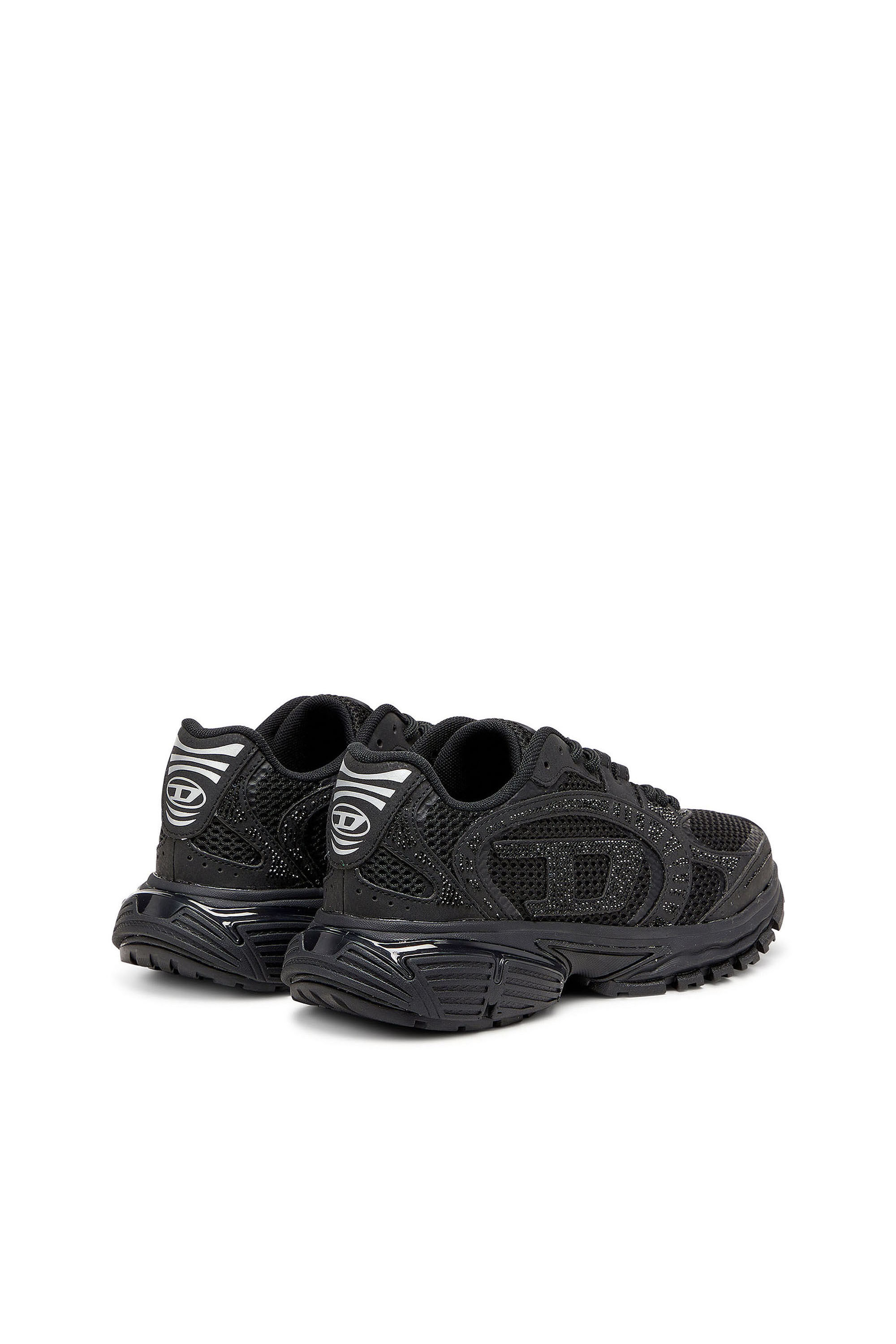 Diesel - S-PRO-V-DENSE LOW W, Damen S-Pro-V-Dense - Mesh-Sneaker mit Kristallen in Schwarz - 3