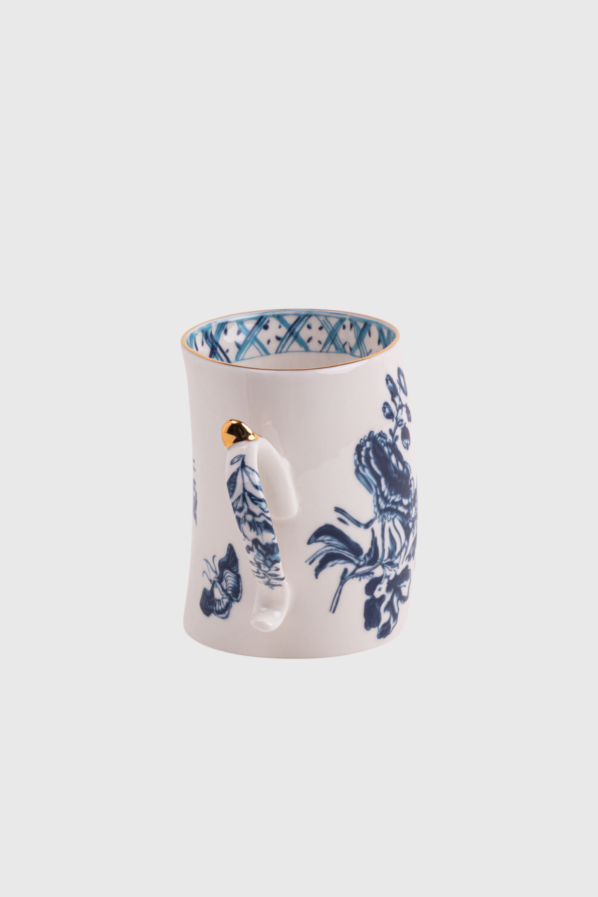 Diesel - 11256 PORCELAIN MUG "CLASSIC ON ACID" -, Unisex Porzellantasse in Weiss/Blau - 6