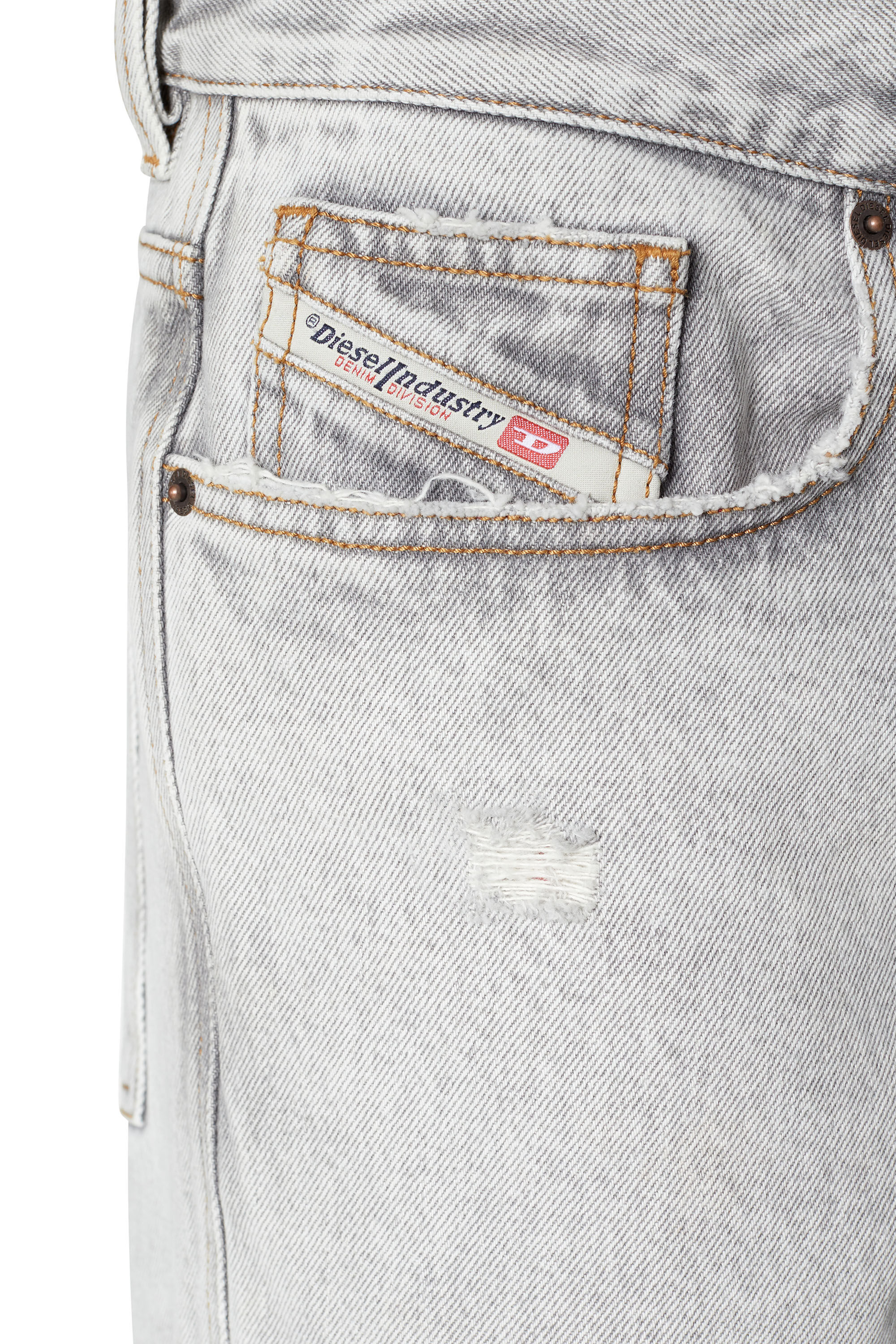 Diesel - 2010 D-Macs 007D9 Straight Jeans, Hellgrau - Image 6