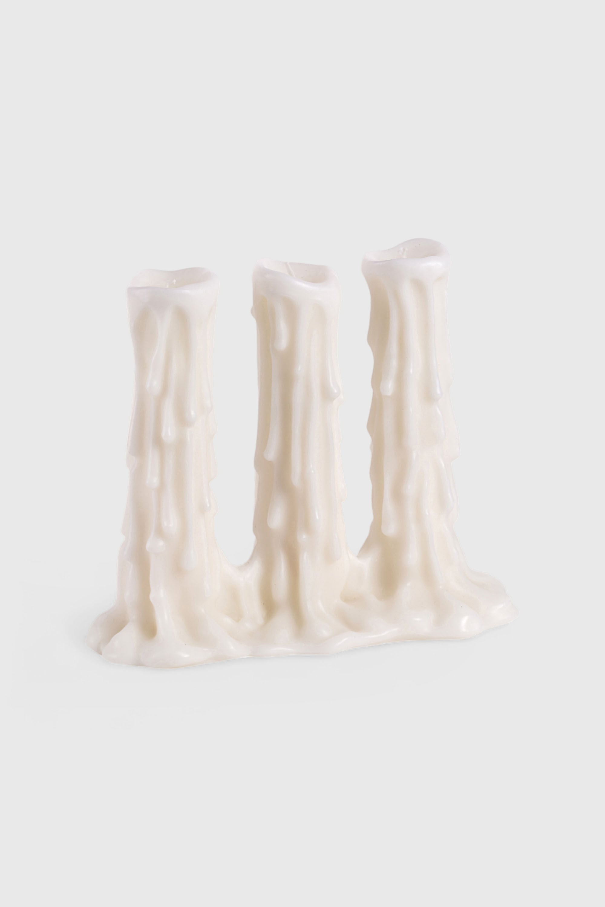 Diesel - 11166 CANDLE&nbsp;"MELT-D&rdquo; CM 15,8X35X29,5 TR, Unisex Dreik&ouml;rper‑Kerze in Wei&szlig; - 3