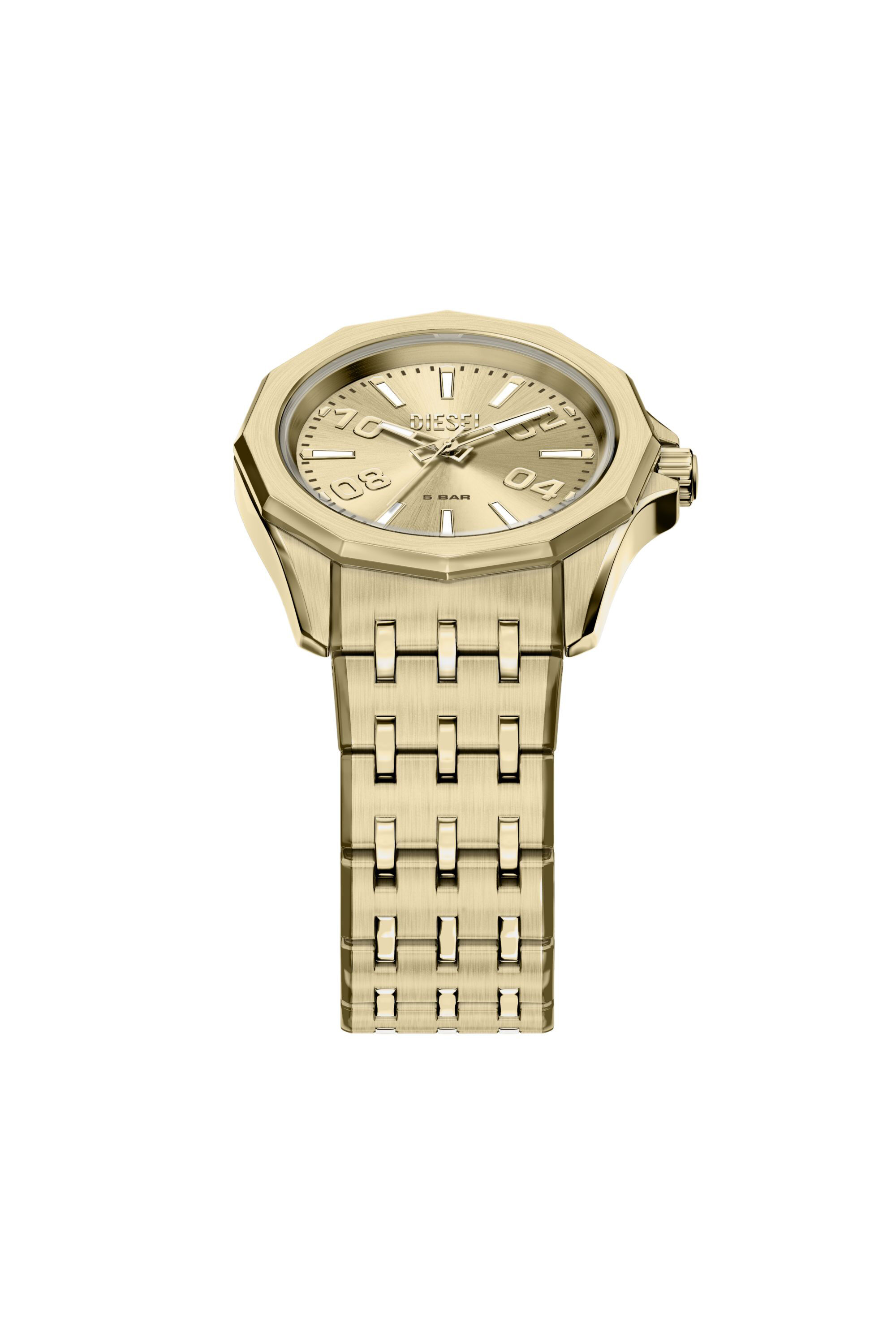 Diesel - DZ2239 WATCH, Herren Stinger gold-tone Edelstahluhr in Gold - 6
