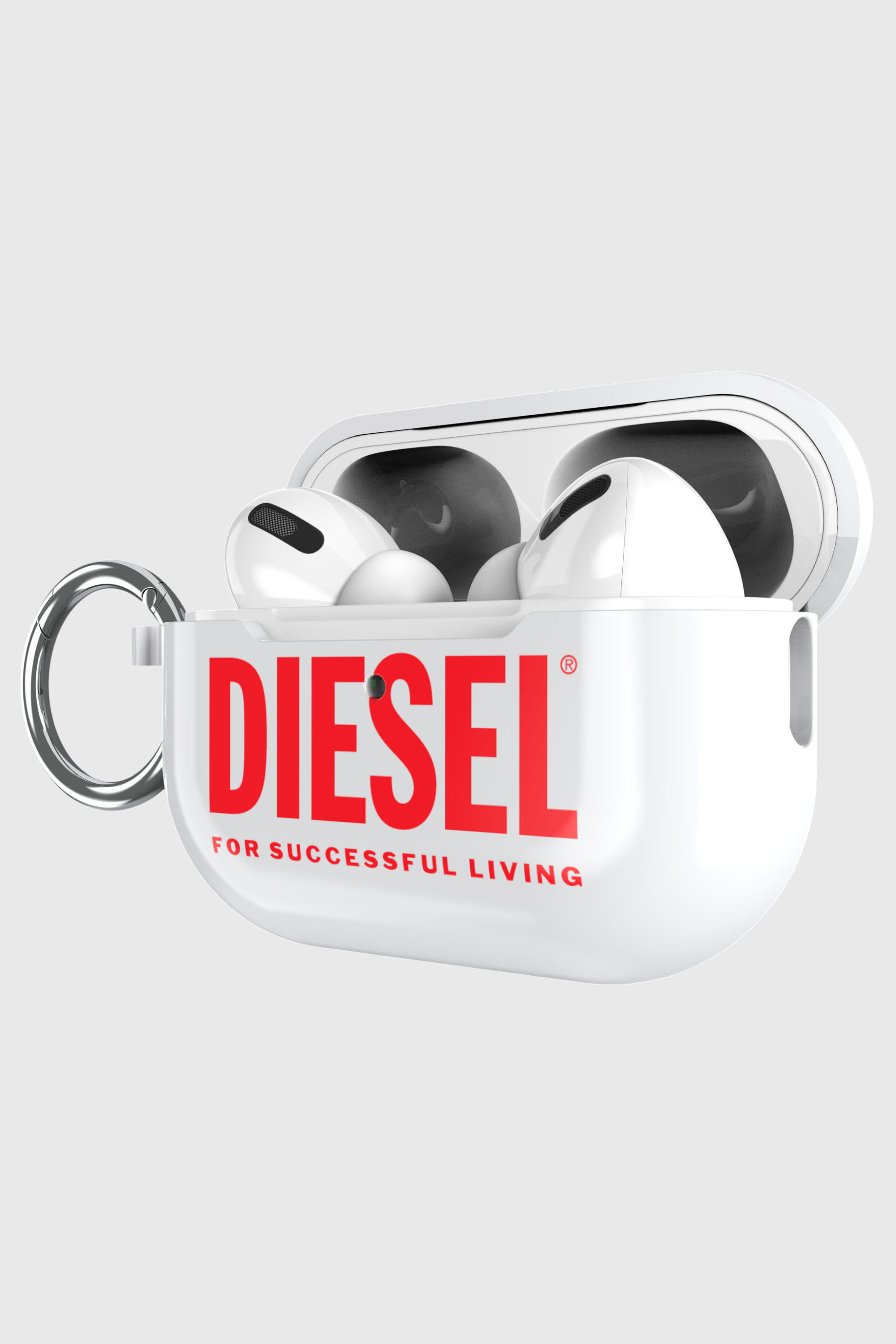 Diesel - 60067 AOP CASE, Unisex Case f&uuml;r Airpods Pro/Pro 2 in Wei&szlig; - 2