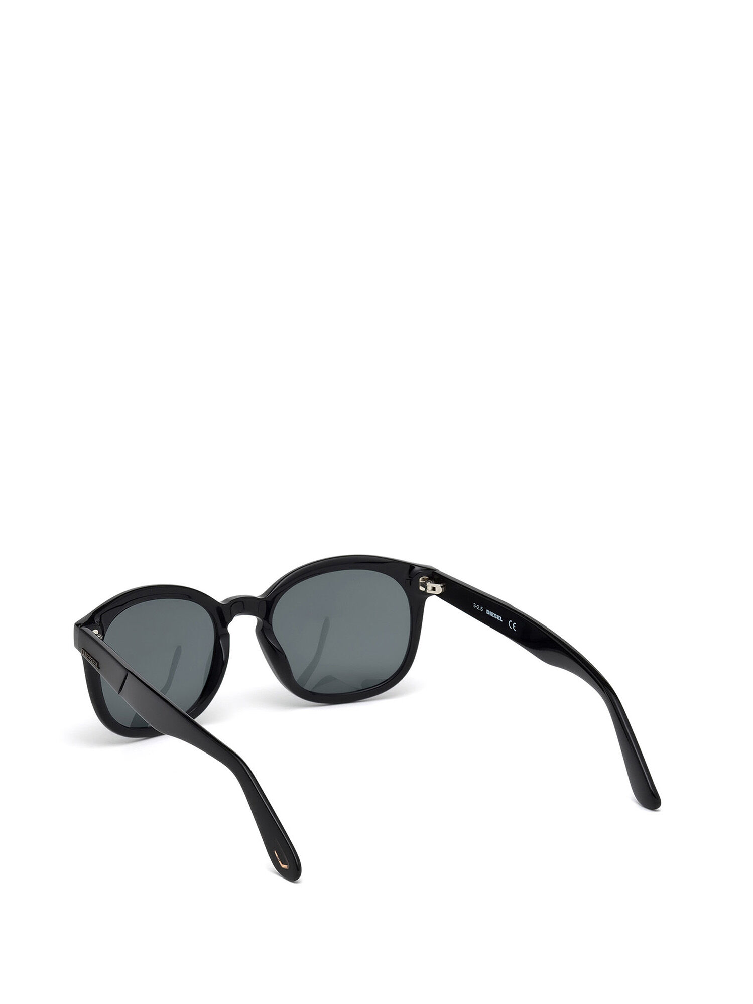 Diesel - DM0190, Damen Sonnenbrille mit glänzendem und mattem Finish in Schwarz - 2