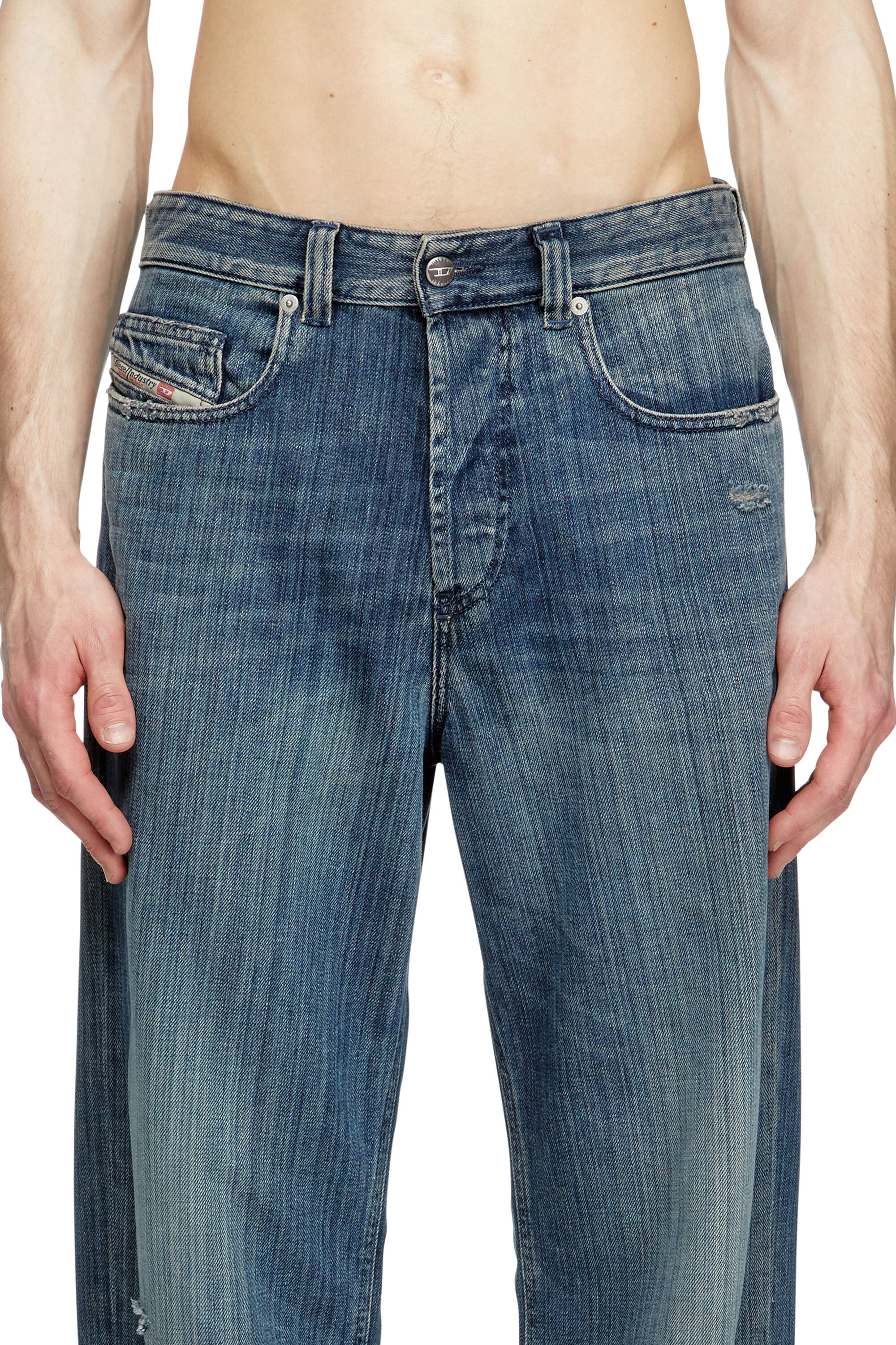 Diesel - Herren Relaxed Jeans 2001 D-Macro 09M09, Dunkelblau - 5