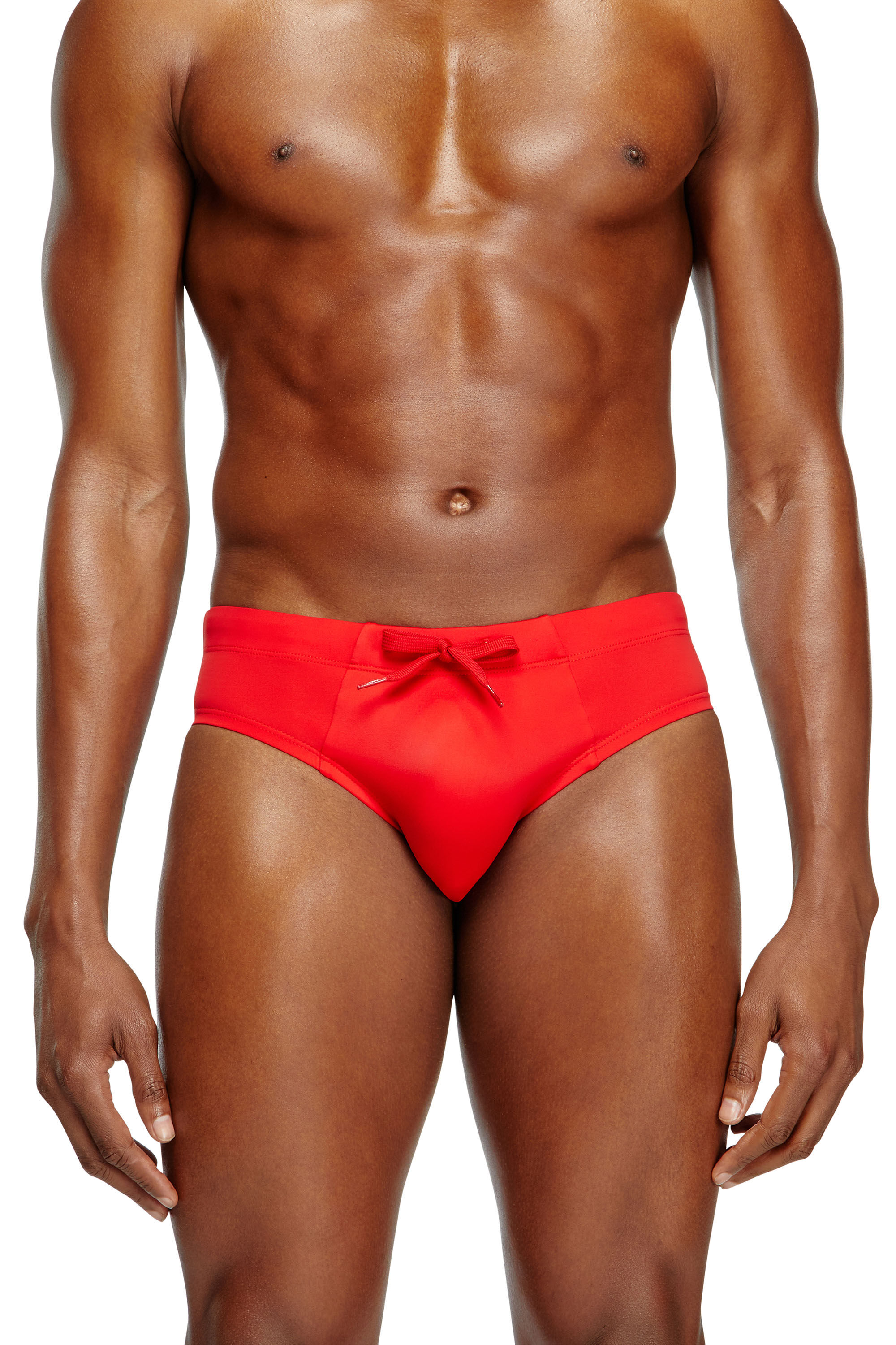 Diesel - ALFIE-D-CORE, Herren Badehose mit Logo auf der R&uuml;ckseite in Rot - 1