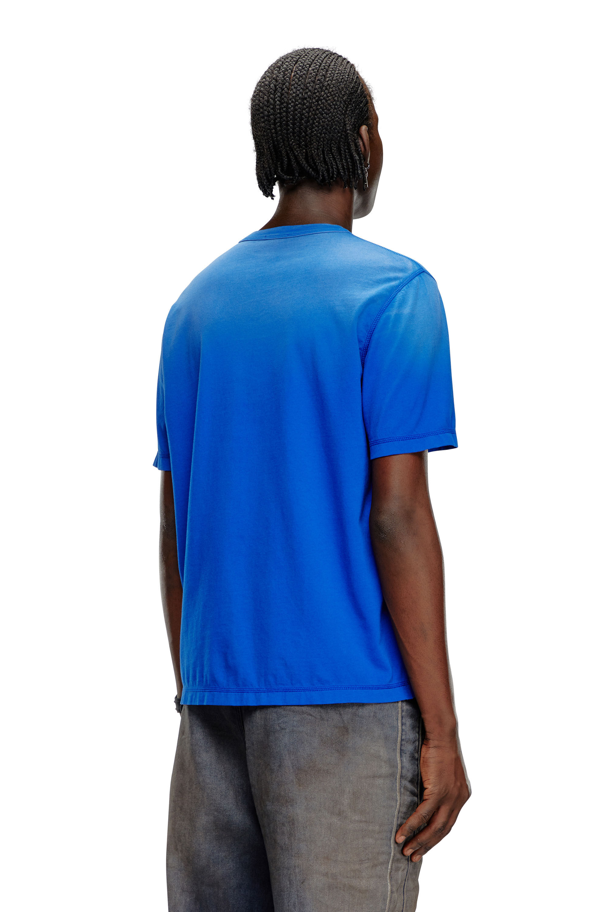 Diesel t shirt herren blau online