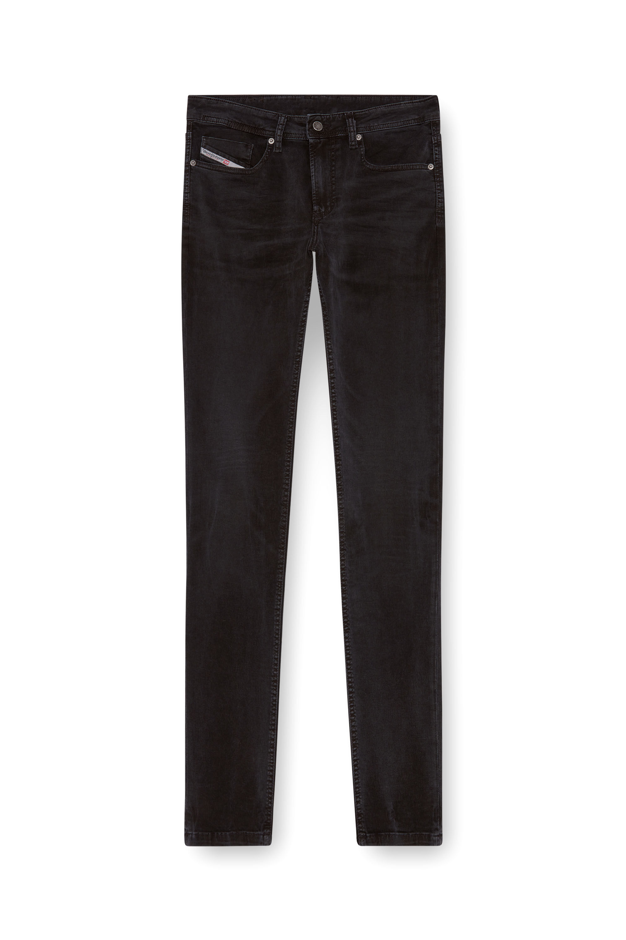 Diesel - Herren Skinny Jeans 1979 Sleenker 0ENAK, Schwarz - 2