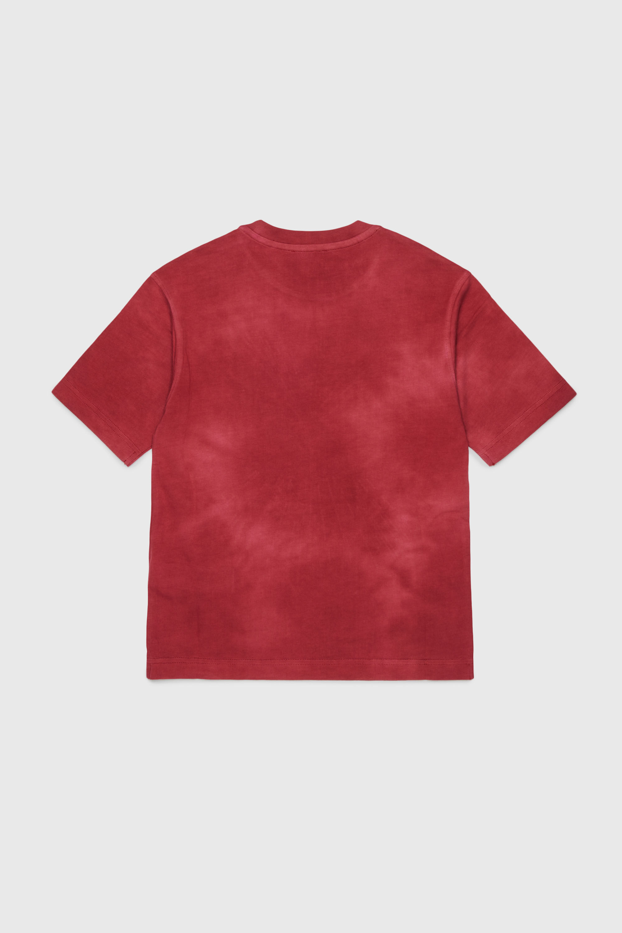 Diesel - TFIN OVER, Herren T-Shirt mit verziertem Ph&ouml;nix-Motiv in Rot - 2