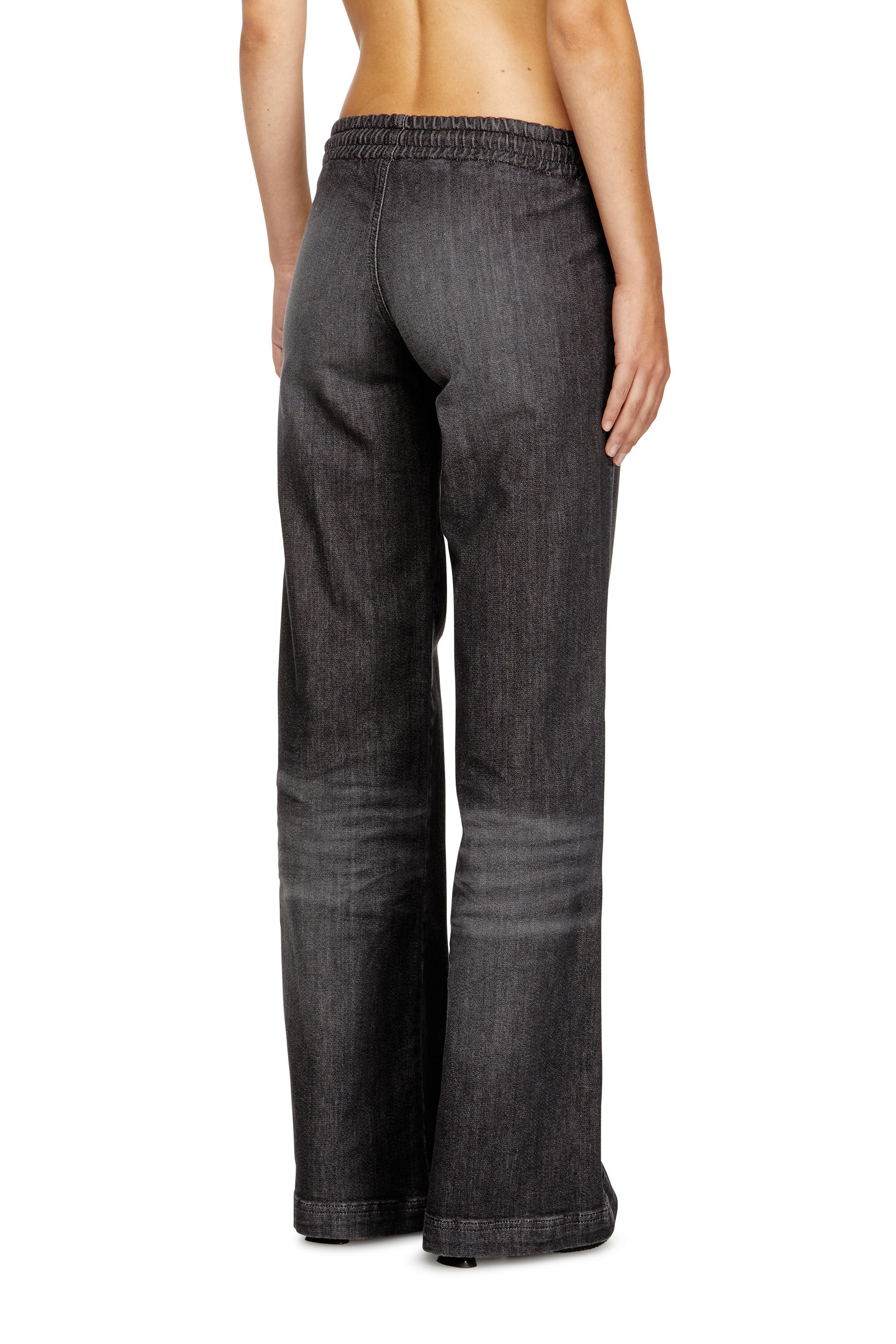Diesel - Damen Relaxed 2078 D-Ainty Joggjeans® 09M66, Schwarz/Dunkelgrau - 4
