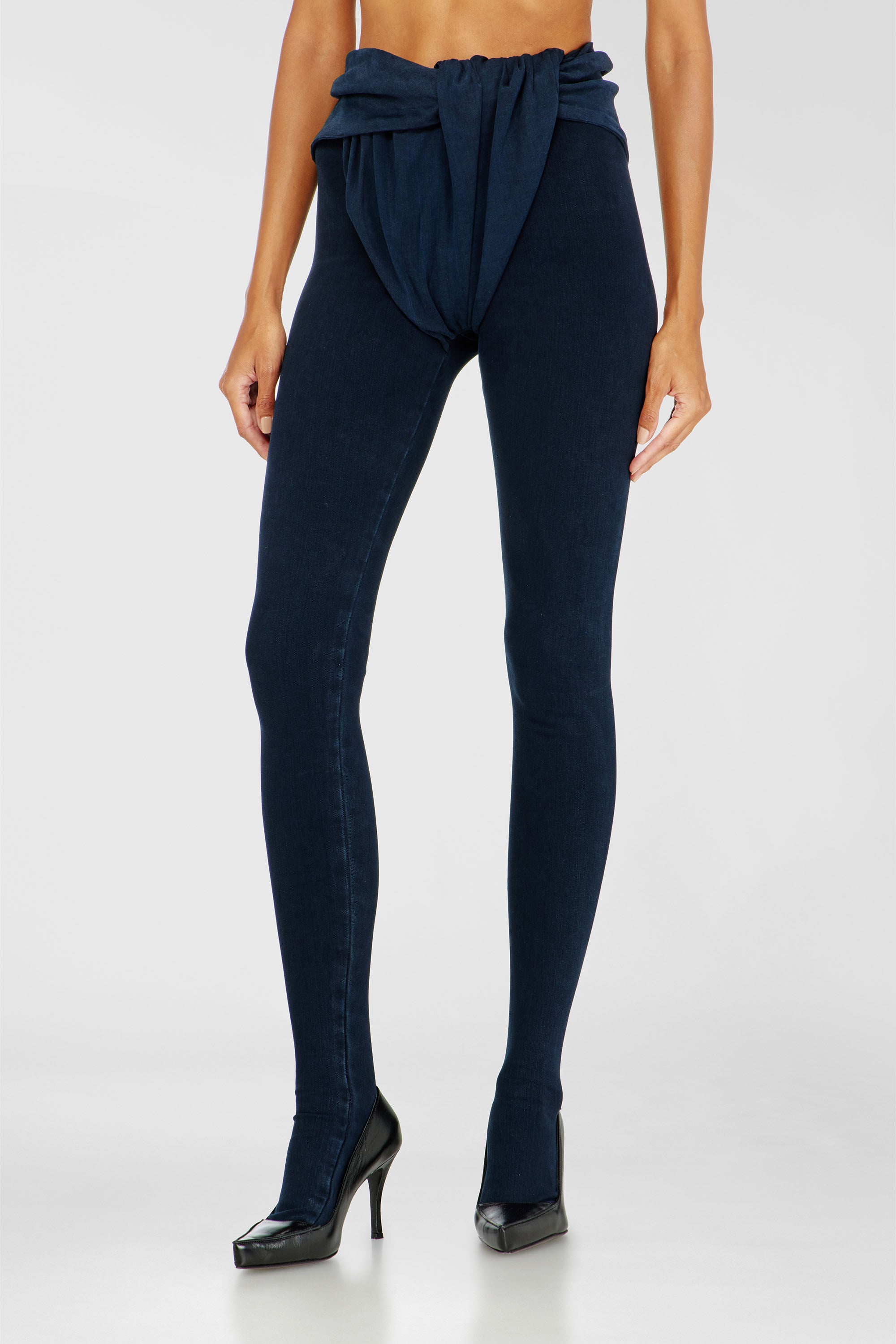 Diesel - Damen Skinny Jeans D-Velly 09R36, Dunkelblau - 4