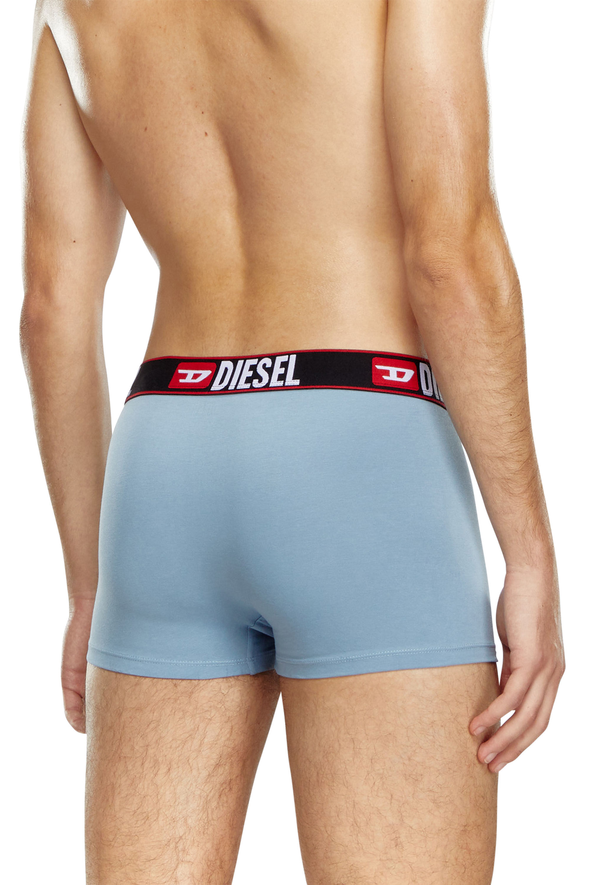 Diesel - UMBX-DAMIENTHREEPACK, Herren Retropants mit Wolken-Motiv im Dreierpack in Blau - 4