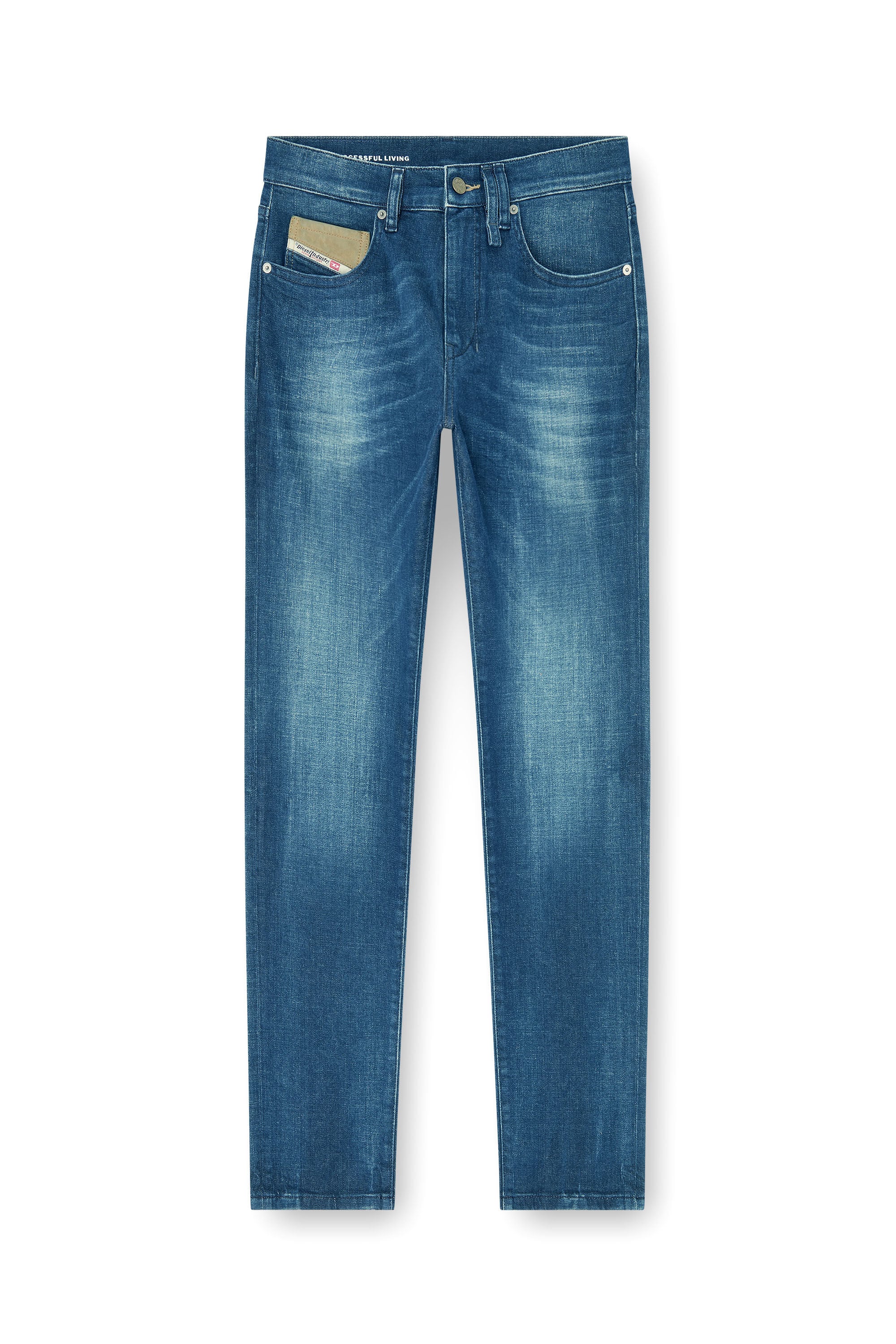 Diesel - Herren Slim Jeans 2019 D-Strukt 0PBBZ, Mittelblau - 6