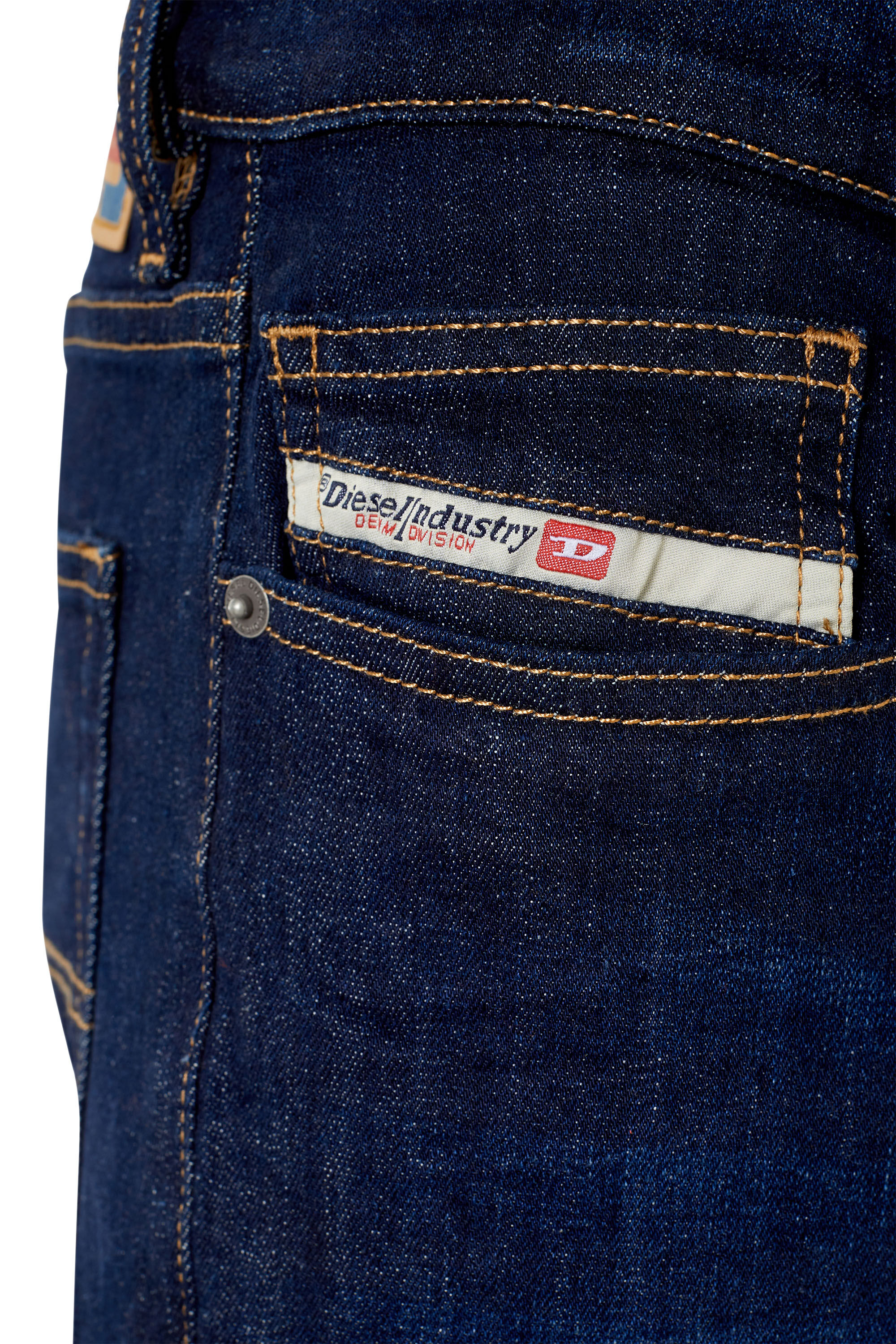 Diesel - D-Luster 0IHAQ Slim Jeans, Dunkelblau - Image 6