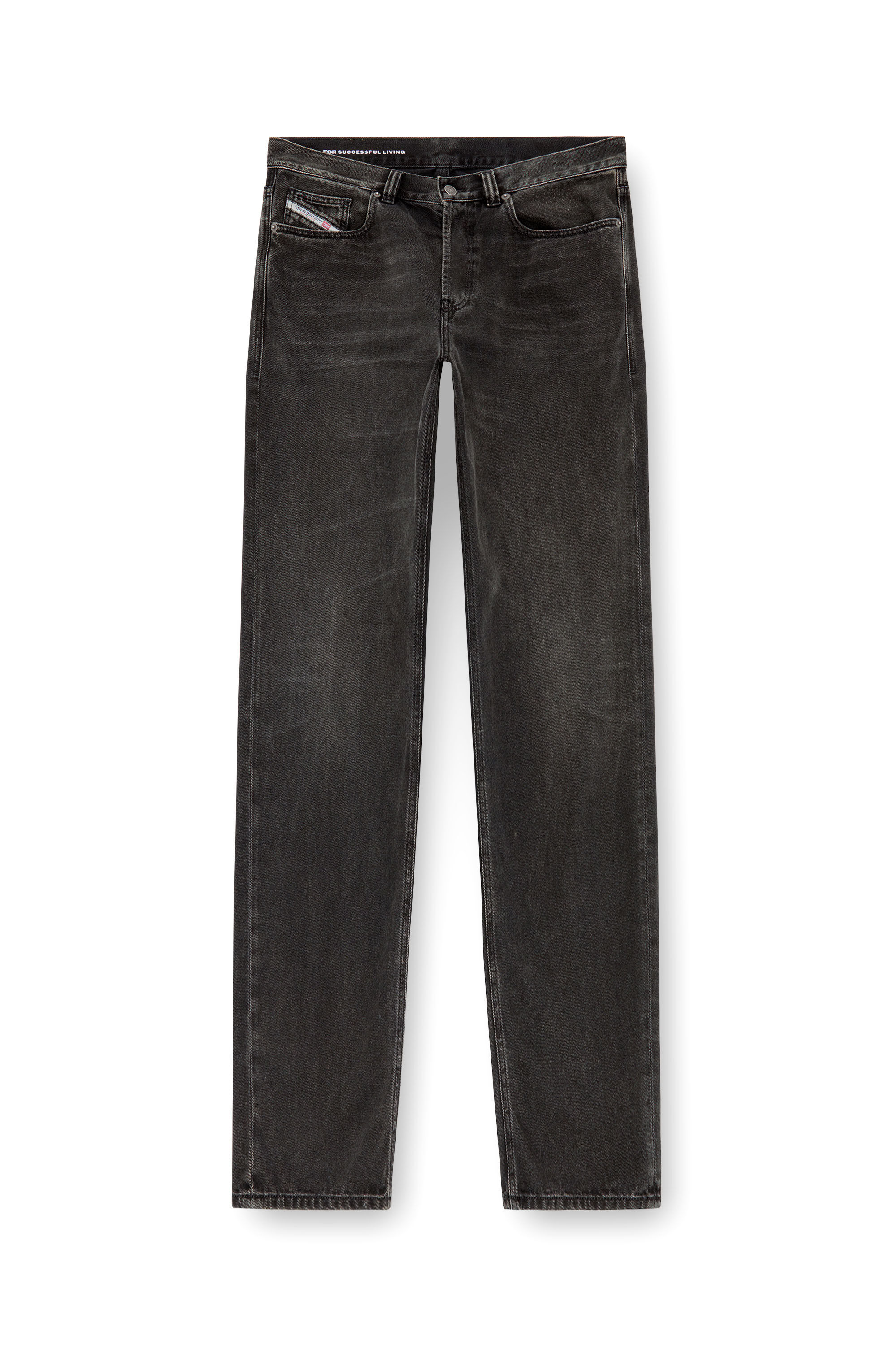 Diesel - Herren Regular Jeans 2024 D-Macs 09J96, Schwarz/Dunkelgrau - 2
