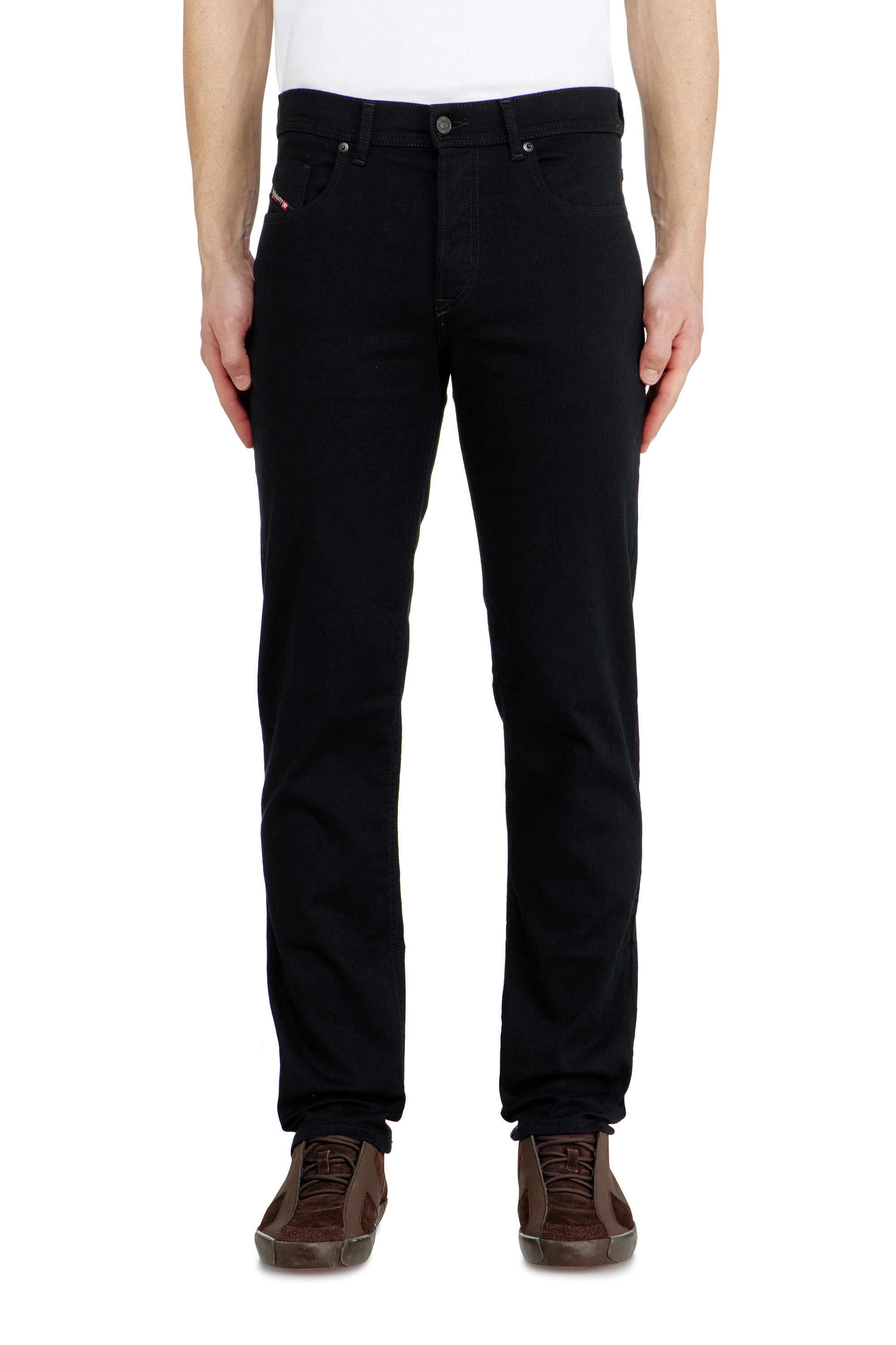 Diesel - Herren Regular Jeans 2023 D-Finitive 069YP, Schwarz/Dunkelgrau - 4