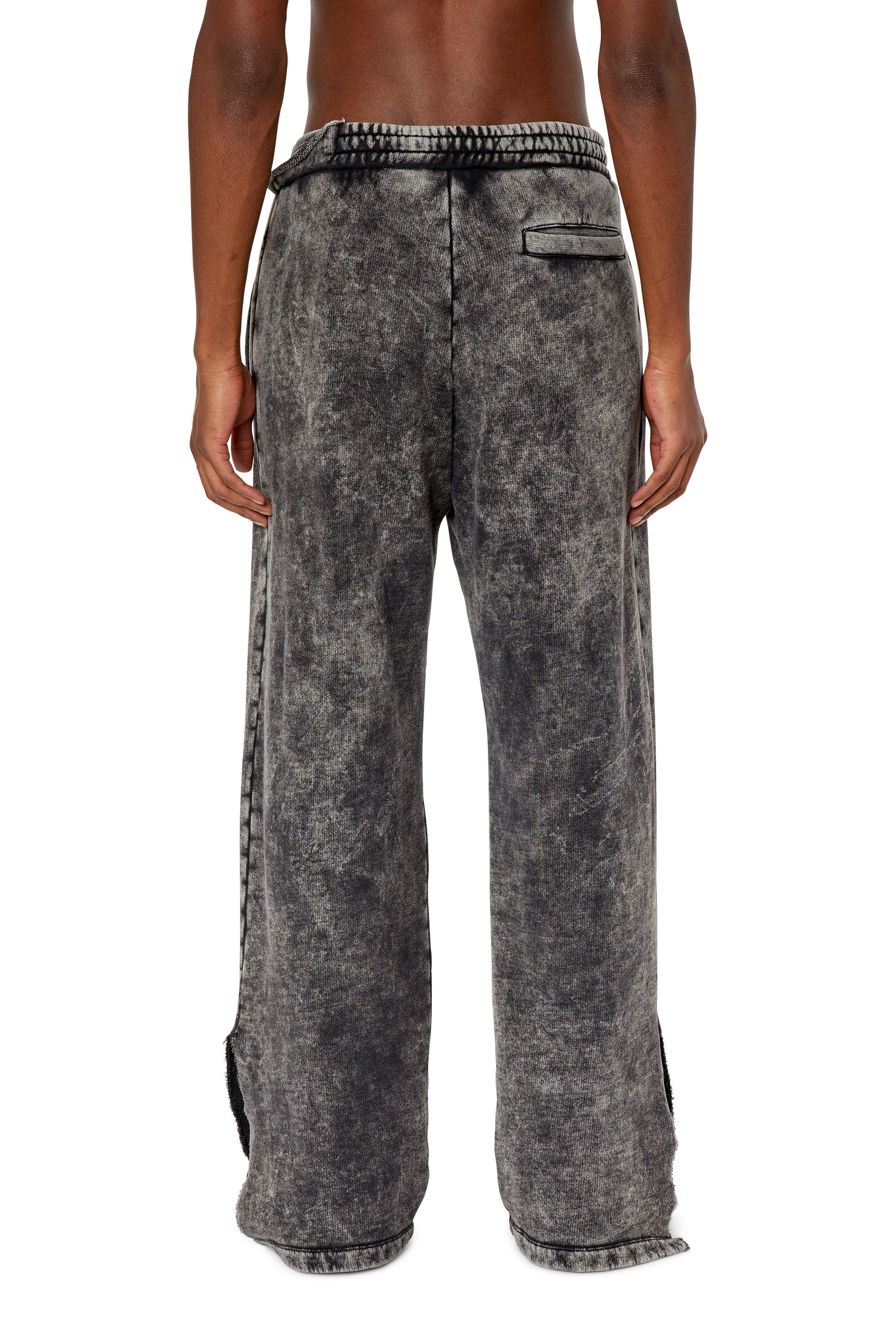 P-TOPPAL Man: Flared double-layer sweatpants | Diesel