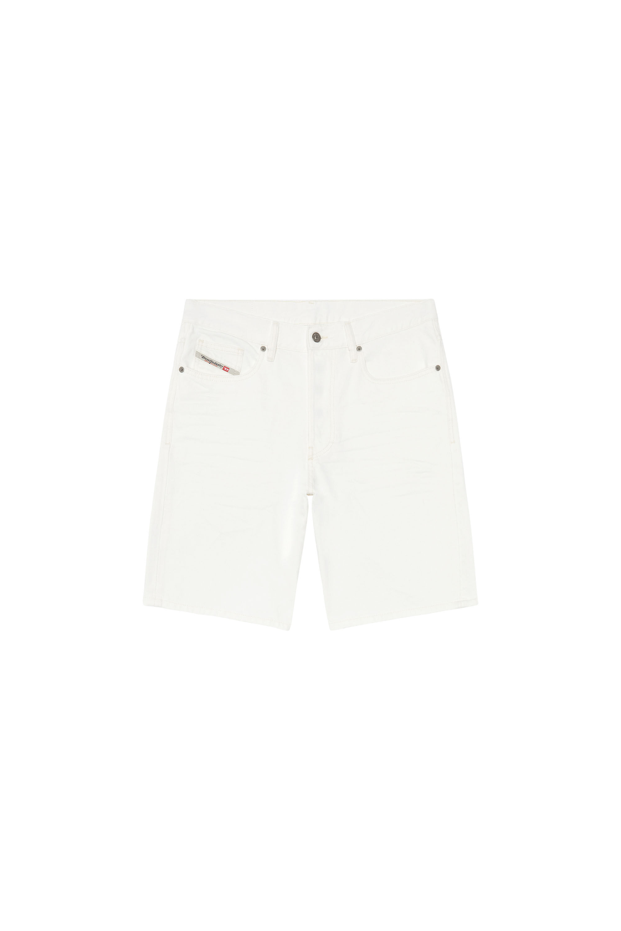 Herren Shorts aus Denim Weiss Diesel