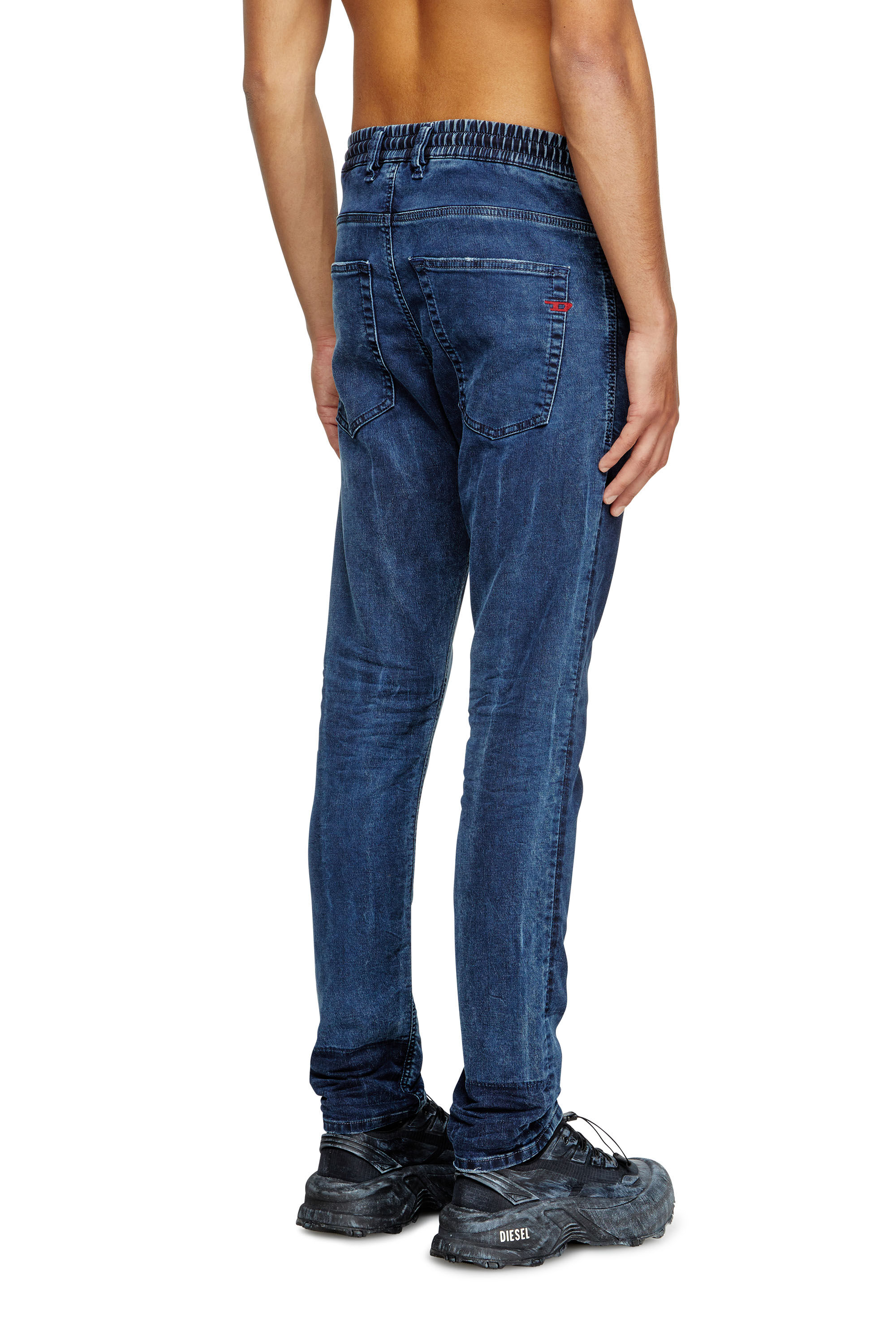 Diesel - Herren Regular 2030 D-Krooley Joggjeans® 09M36, Dunkelblau - 4