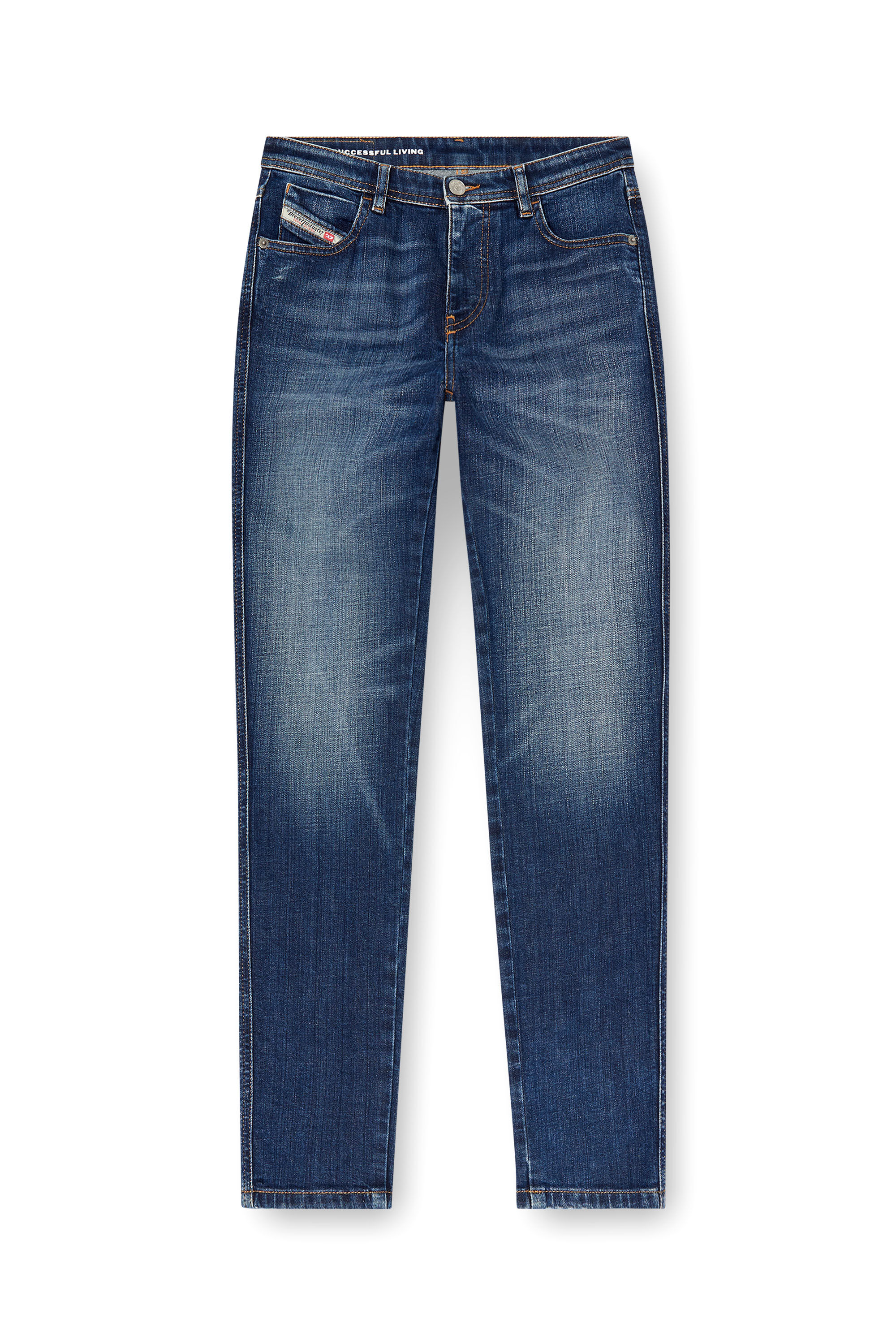 Diesel - Damen Skinny Jeans 2015 Babhila 09L03, Mittelblau - 2