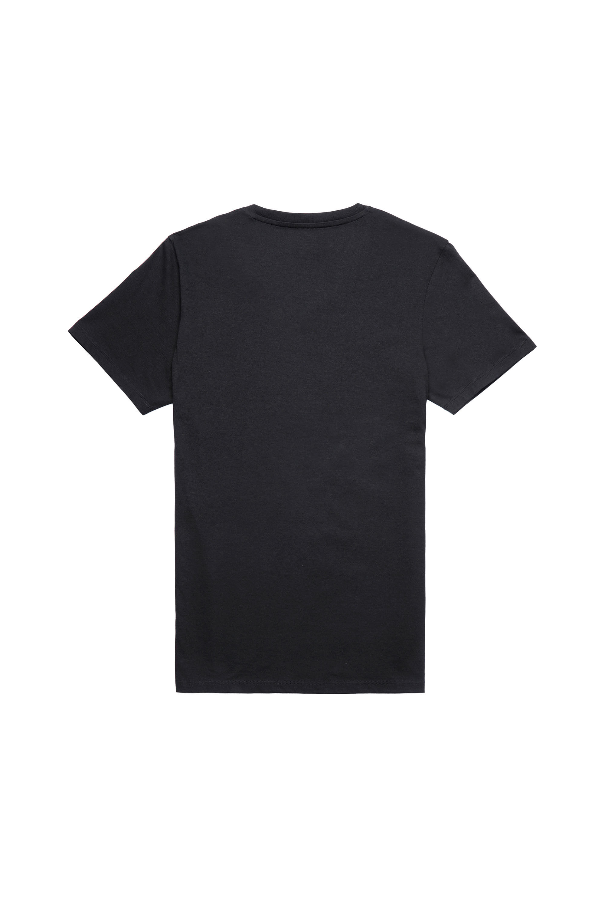 Diesel - UMTEE-MICHAEL-TUBE-TWOPACK, Schwarz/Grau - Image 3