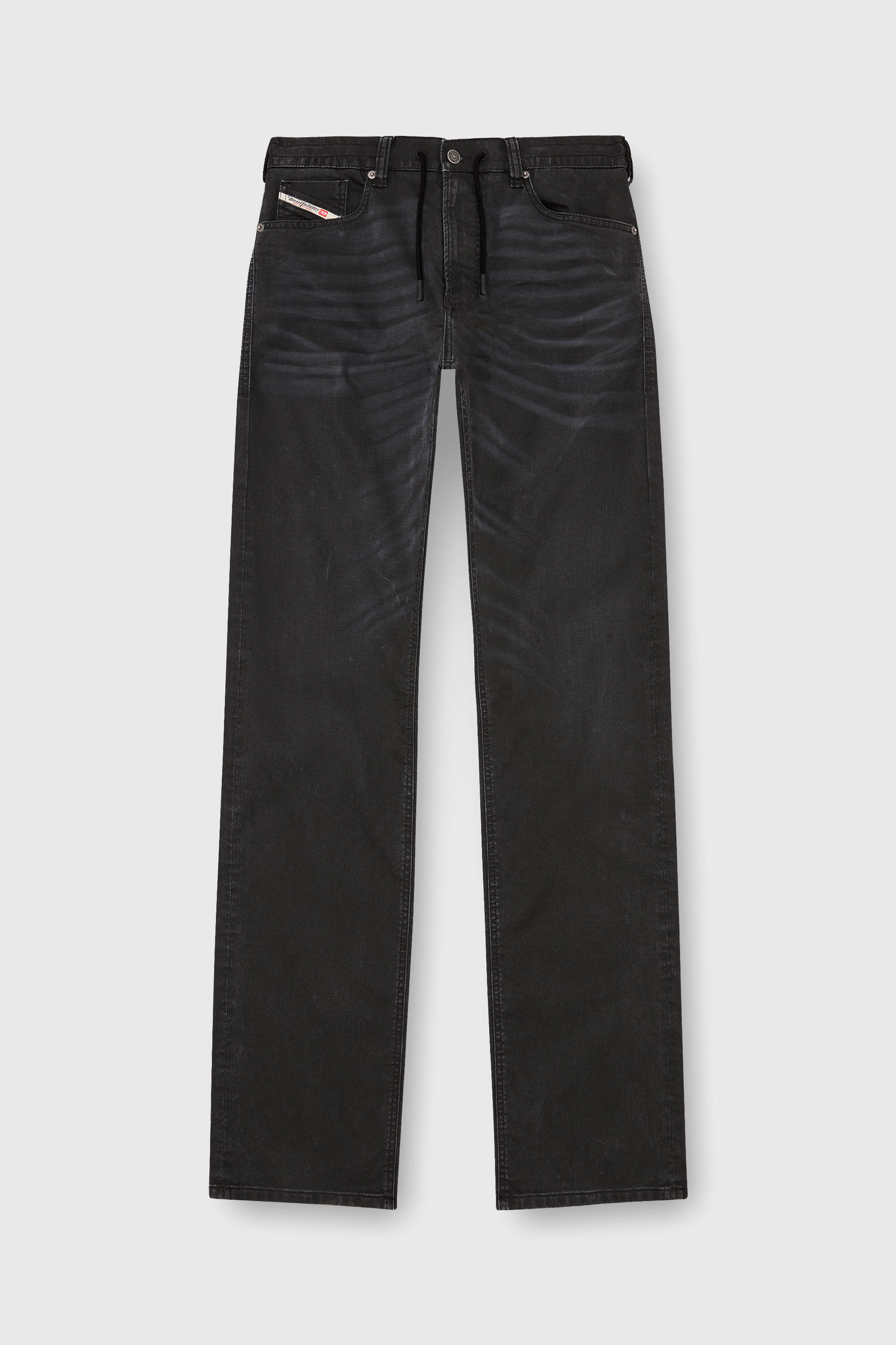 Diesel - Man's Relaxed 2080 D-Reel Joggjeans&reg; 09J75, Black/Dark grey - 4