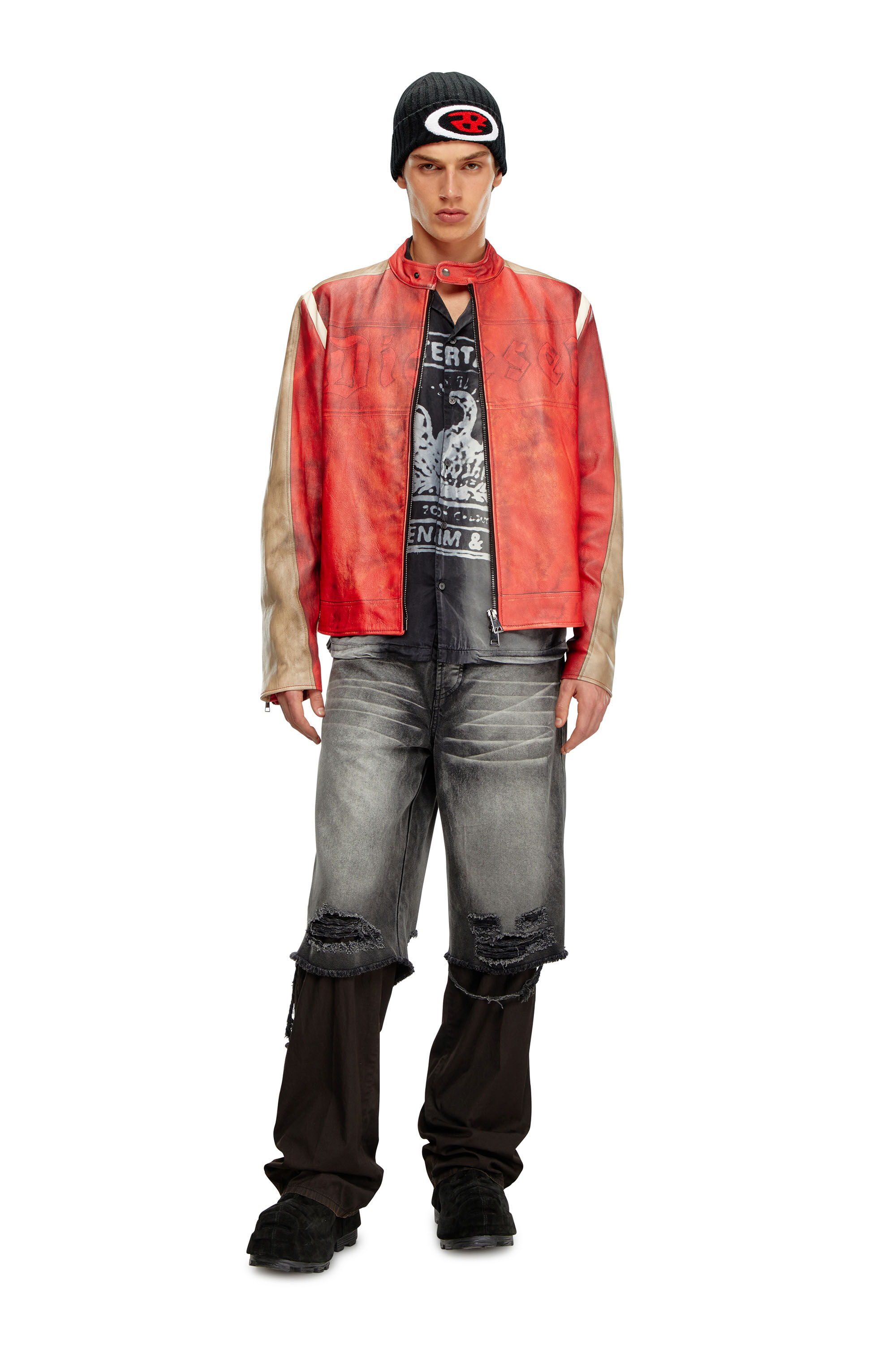 Diesel jacke rot herren clearance