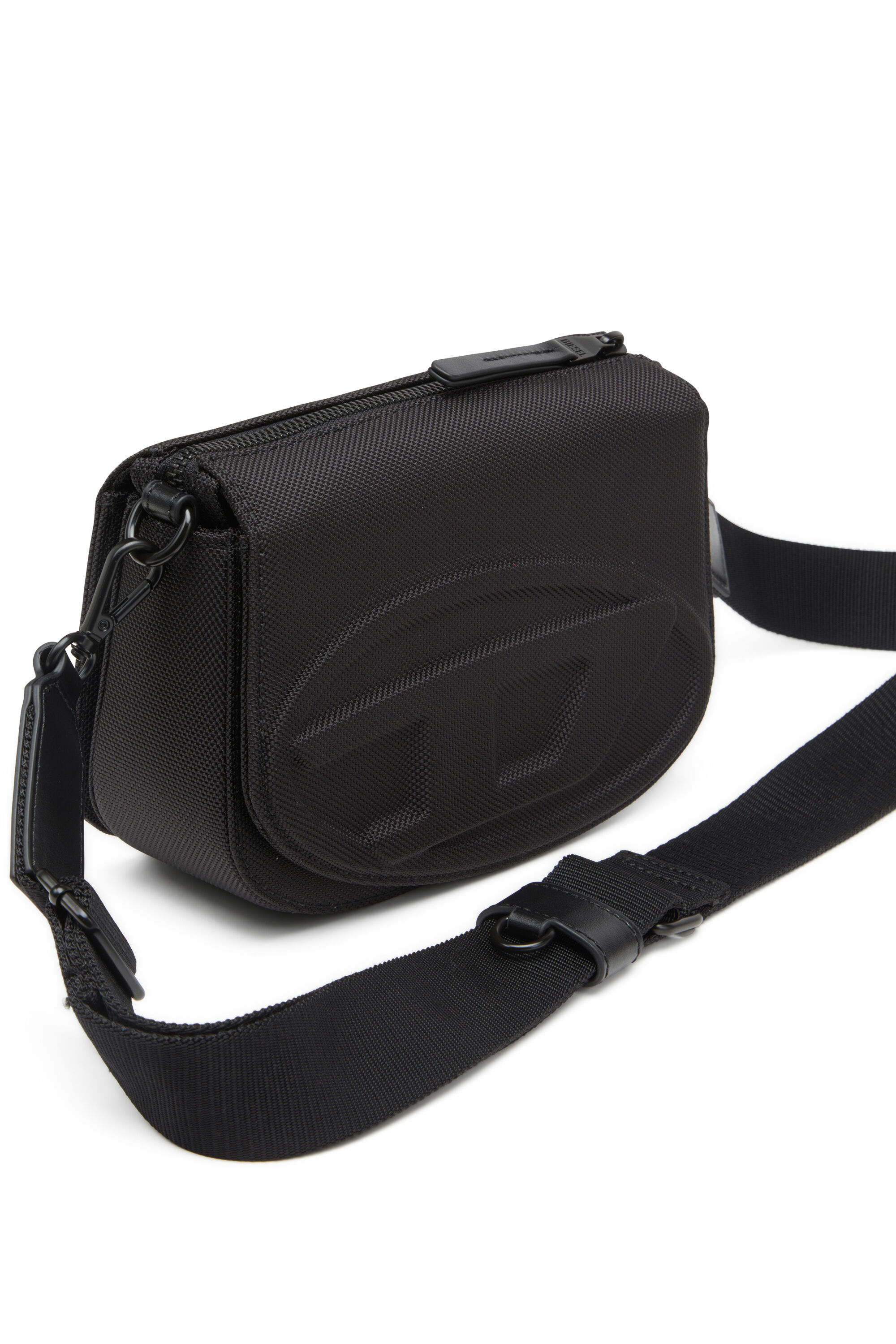 Diesel - 1DR CAMERA BAG, Unisex Kameratasche aus Cordura-Stoff in Schwarz - 2