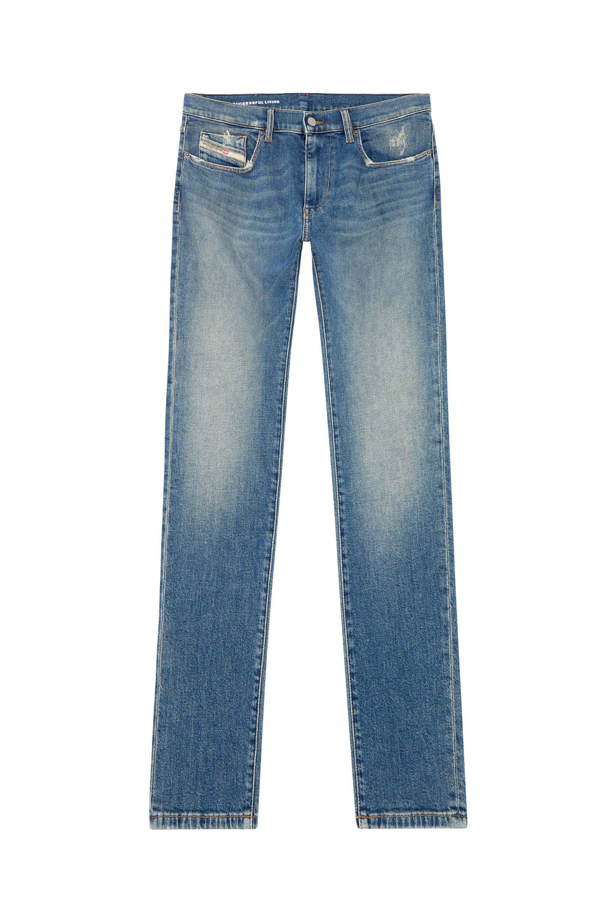 Diesel - Slim Jeans 2019 D-Strukt 0GRDG, Hellblau - Image 2