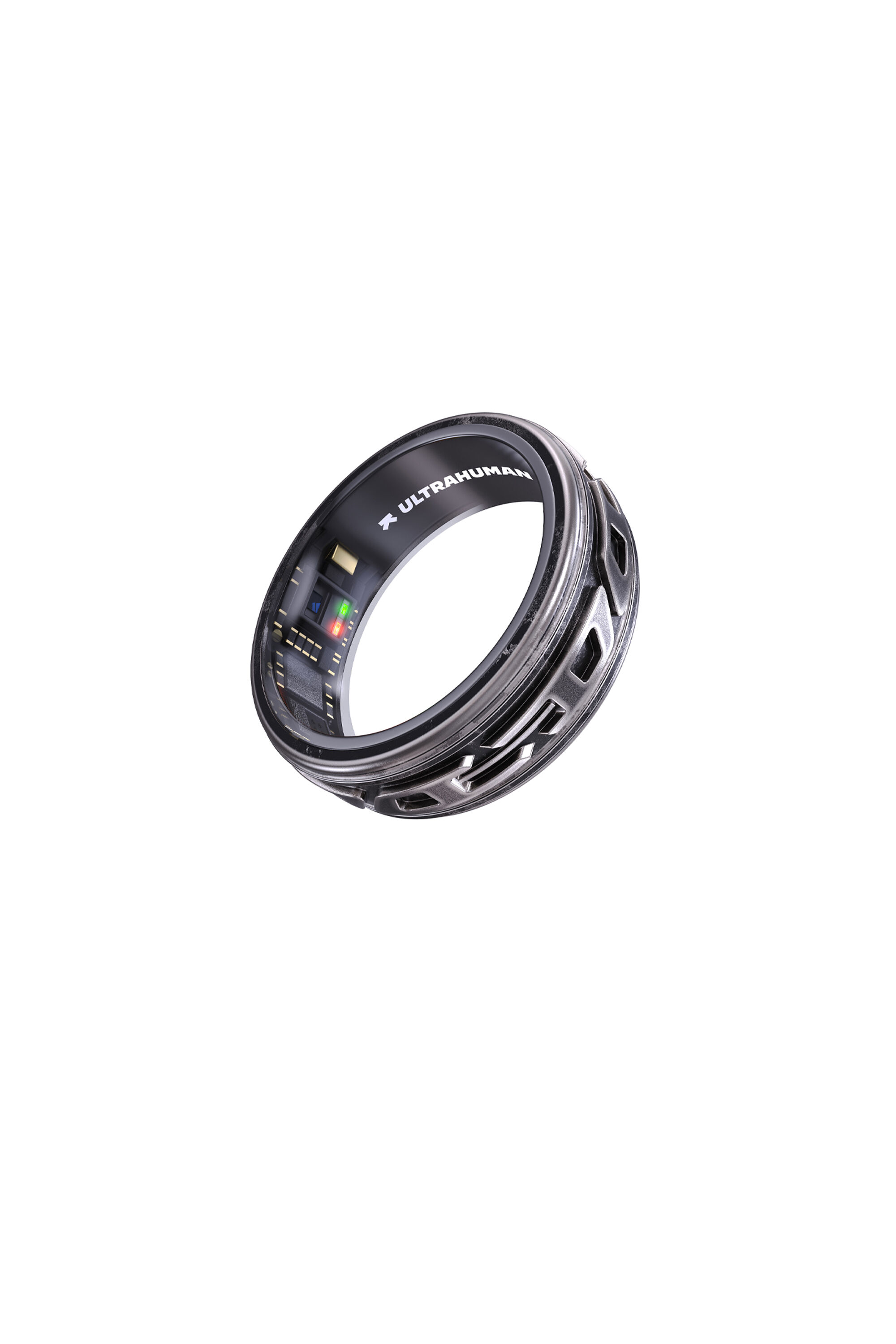Diesel - SMART RING PHANTOM BLACK- UHRA-DD, Unisex Smart-Ringe in abgenutztem Schwarz in Schwarz - 3