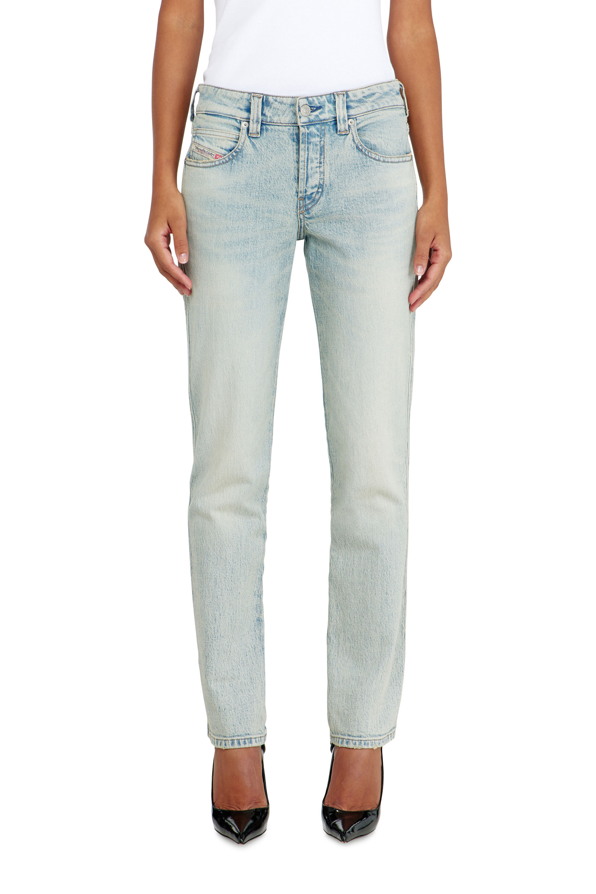 Diesel - Damen Slim Jeans 1992 D-Jiann 0KBBK, Hellblau - 4