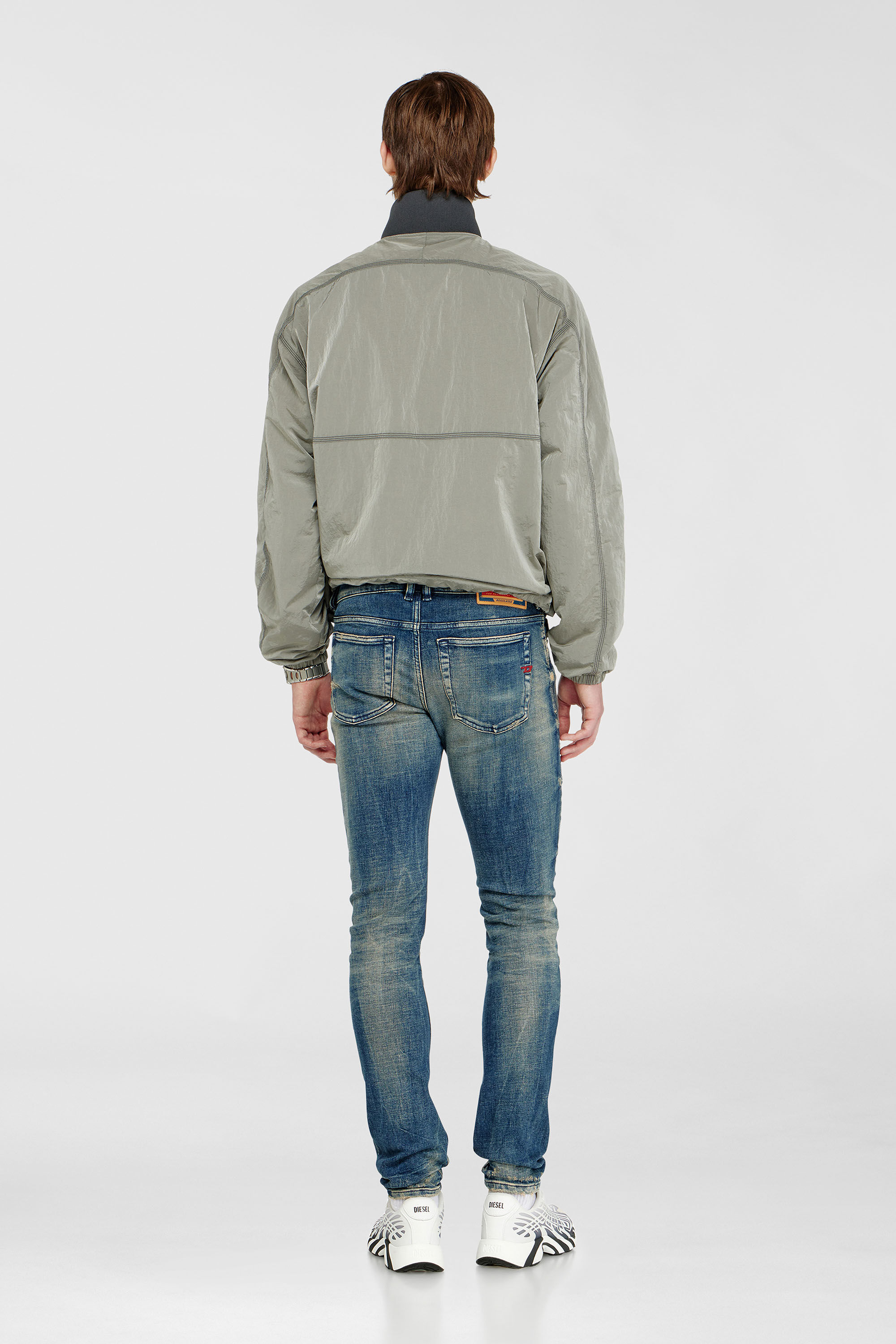 Diesel - Herren Skinny Jeans 1979 Sleenker 09P68, Dunkelblau - 3