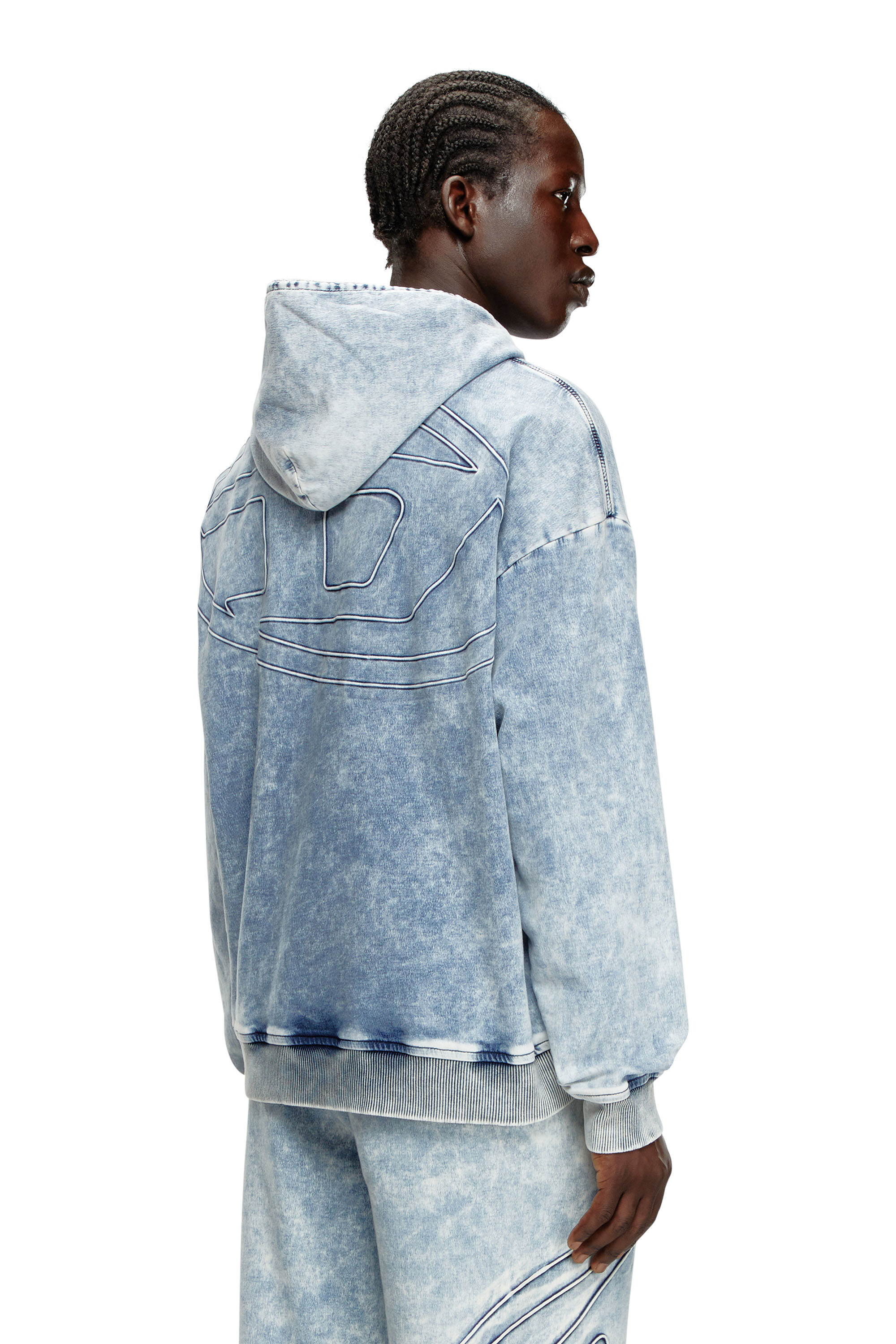 Sweatshirt denim top